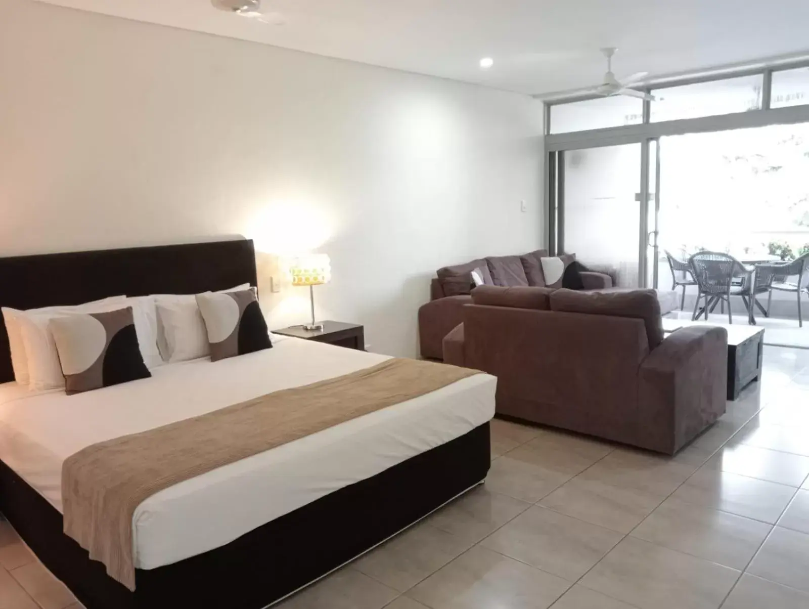 Bedroom in Club Tropical Resort with Onsite Reception & Check In