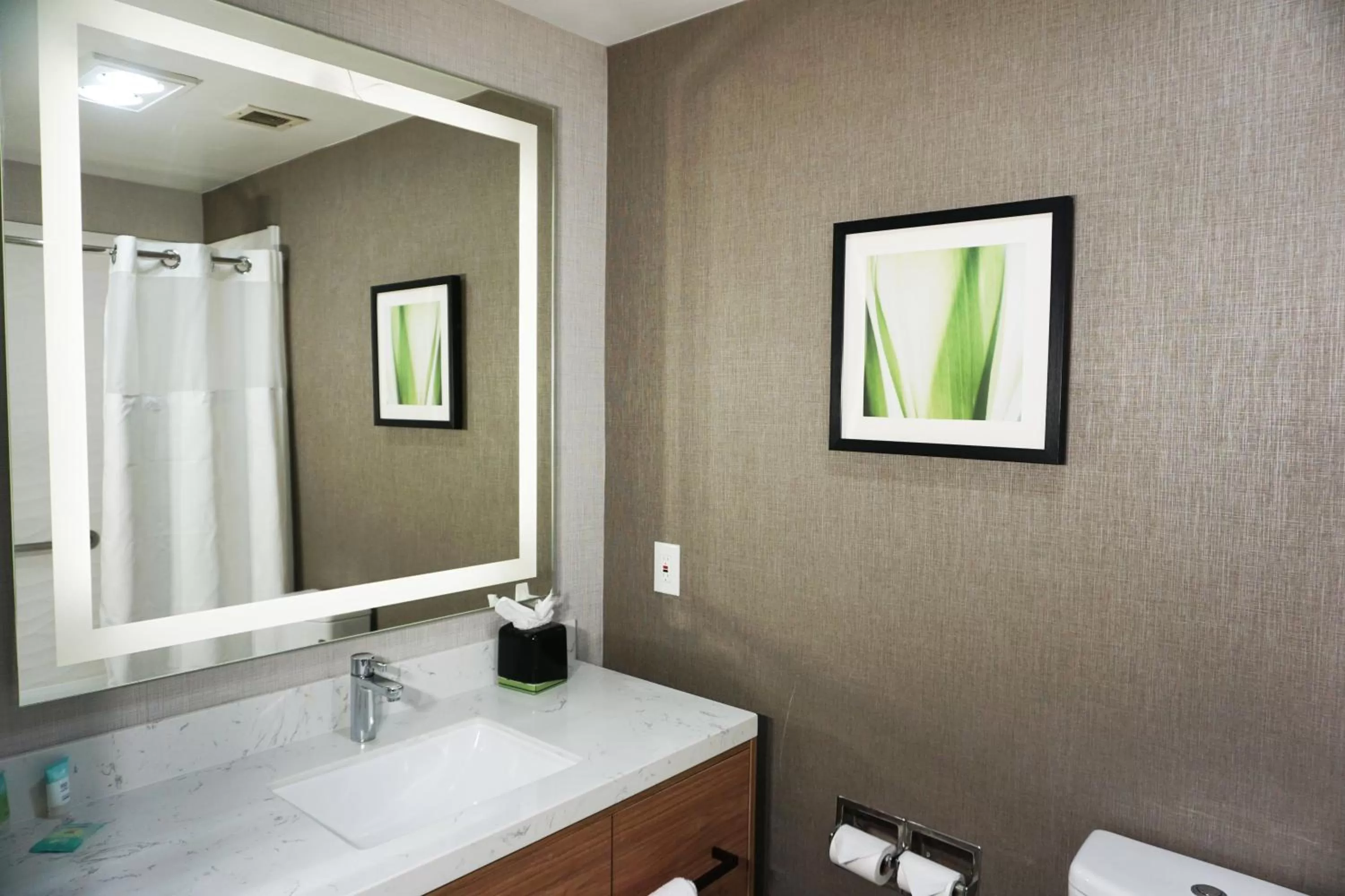 Bathroom in Modesto Hotel - Gateway to Yosemite