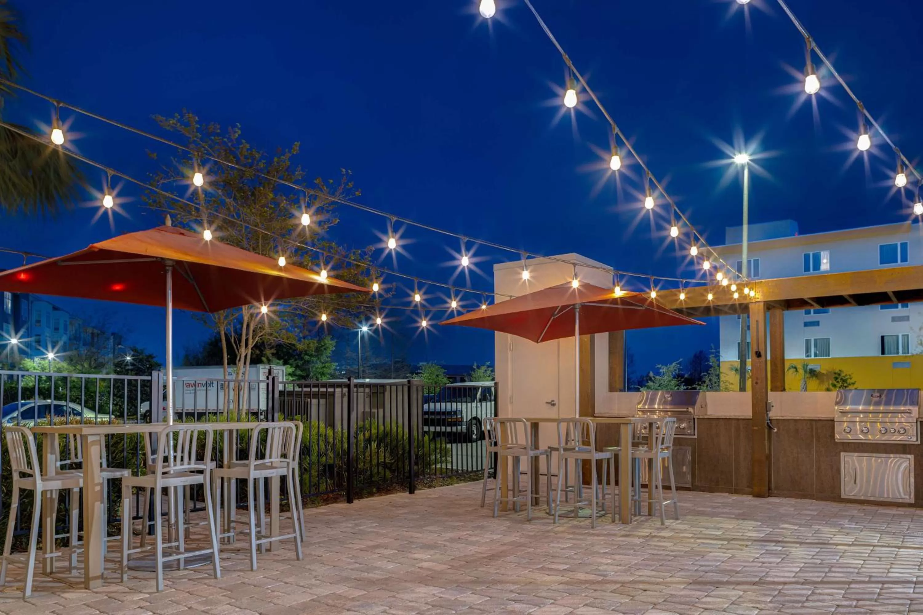 Patio in Home2 Suites by Hilton Orlando International Drive South - Free Shuttle to Theme Parks