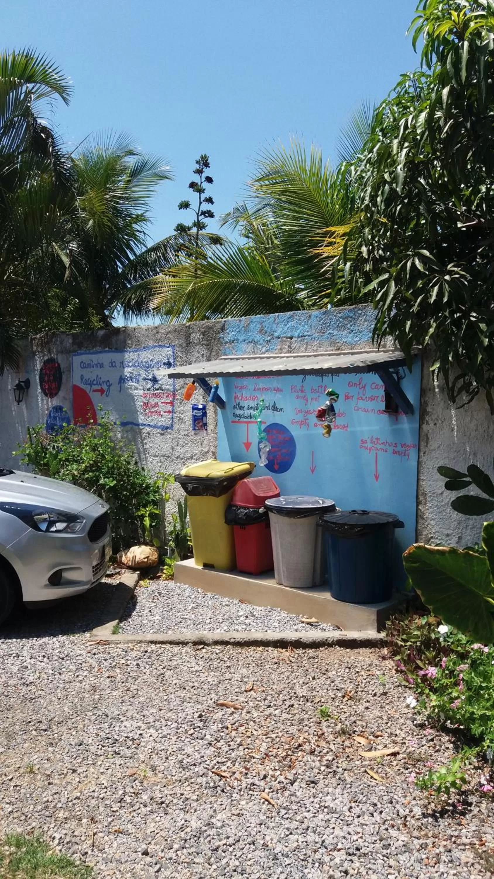 Garden in Pousada Barcarola