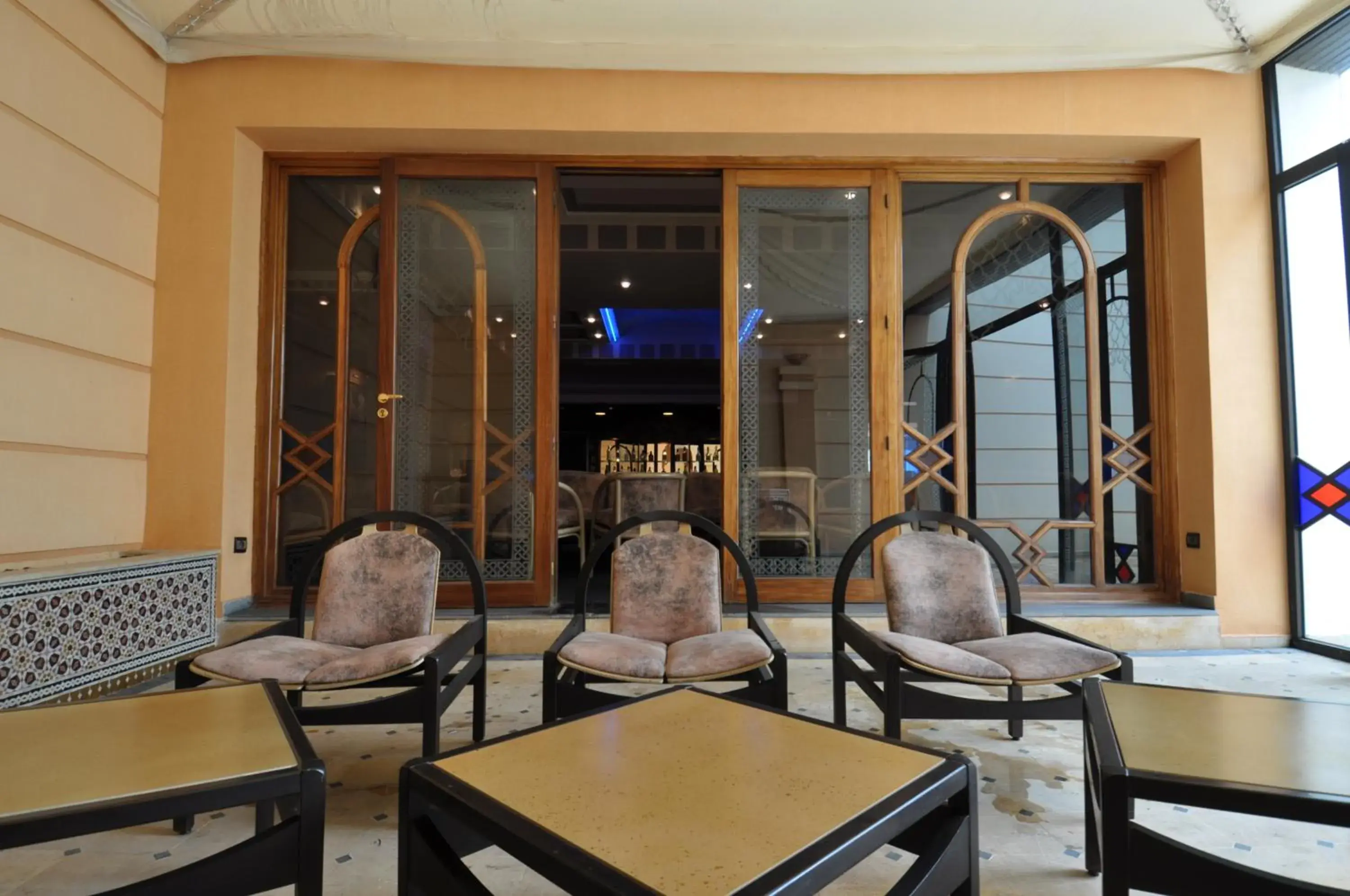 Lounge or bar in Hôtel Wassim