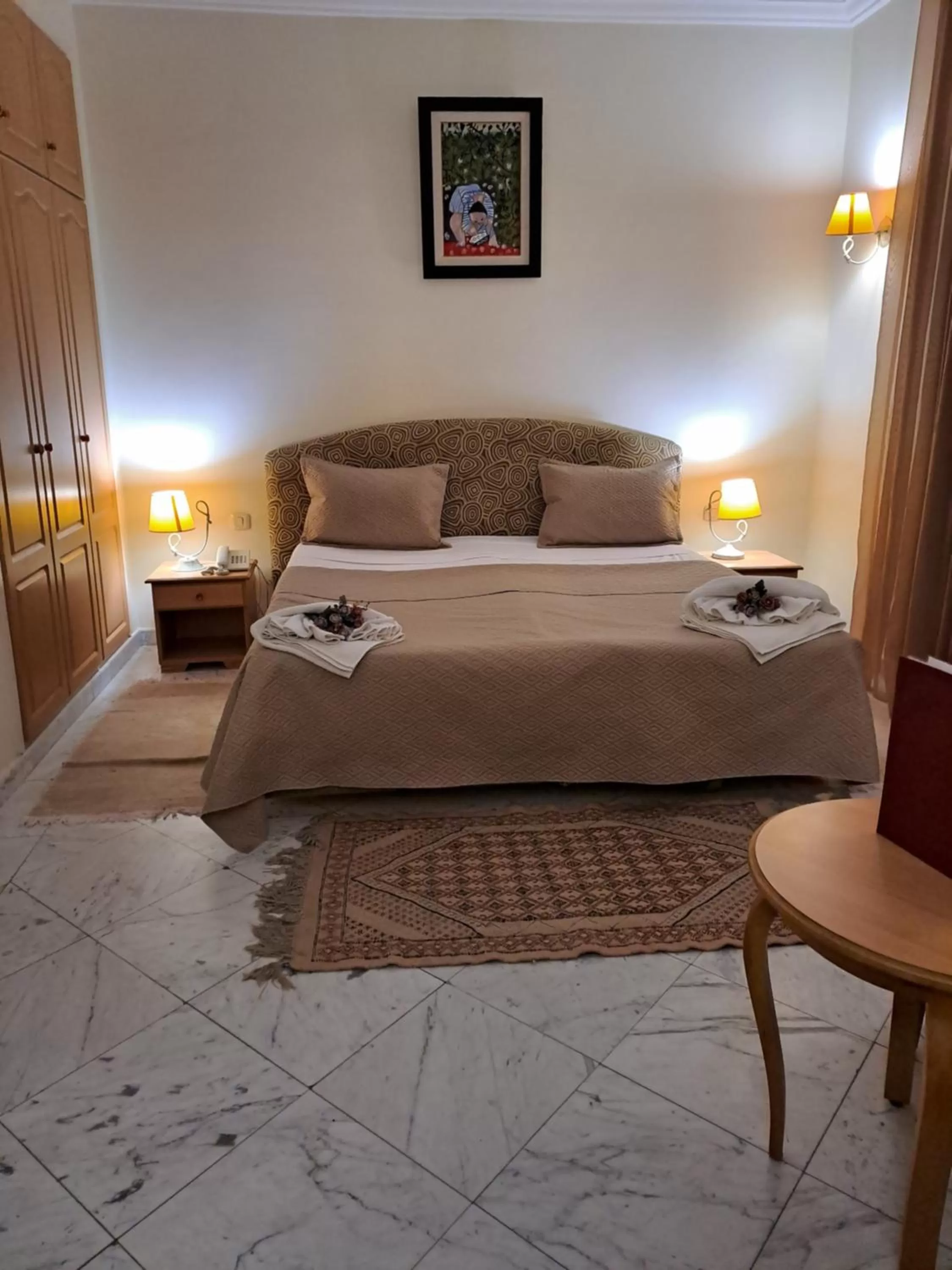 Bed in HOTEL LAFAYETTE