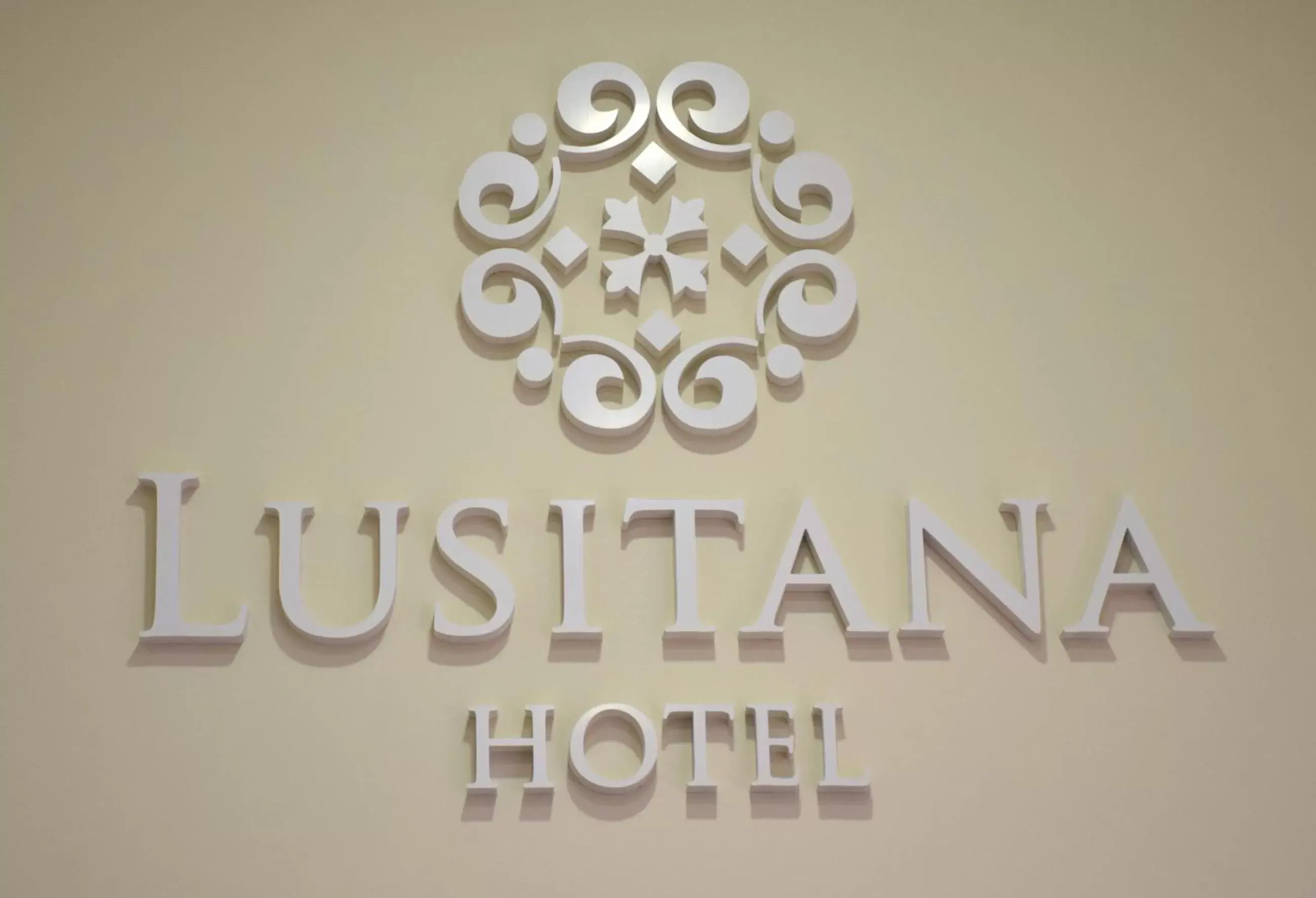 Decorative detail in Lusitana Hotel