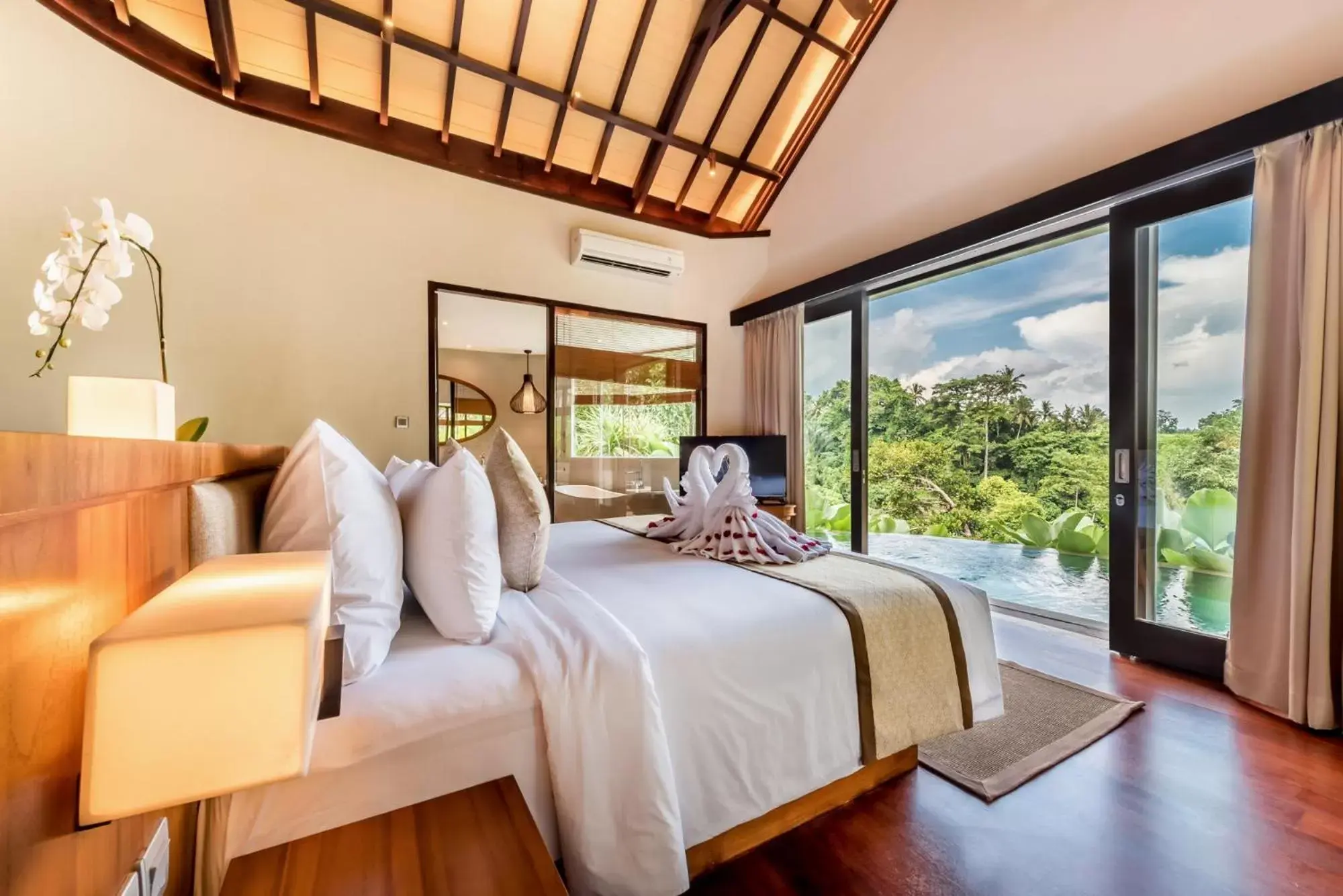 Bedroom, Bed in tanadewa Resort Ubud Bali by Cross Collection Bedroom, Bed in tanadewa Resort Ubud Bali by Cross Collection