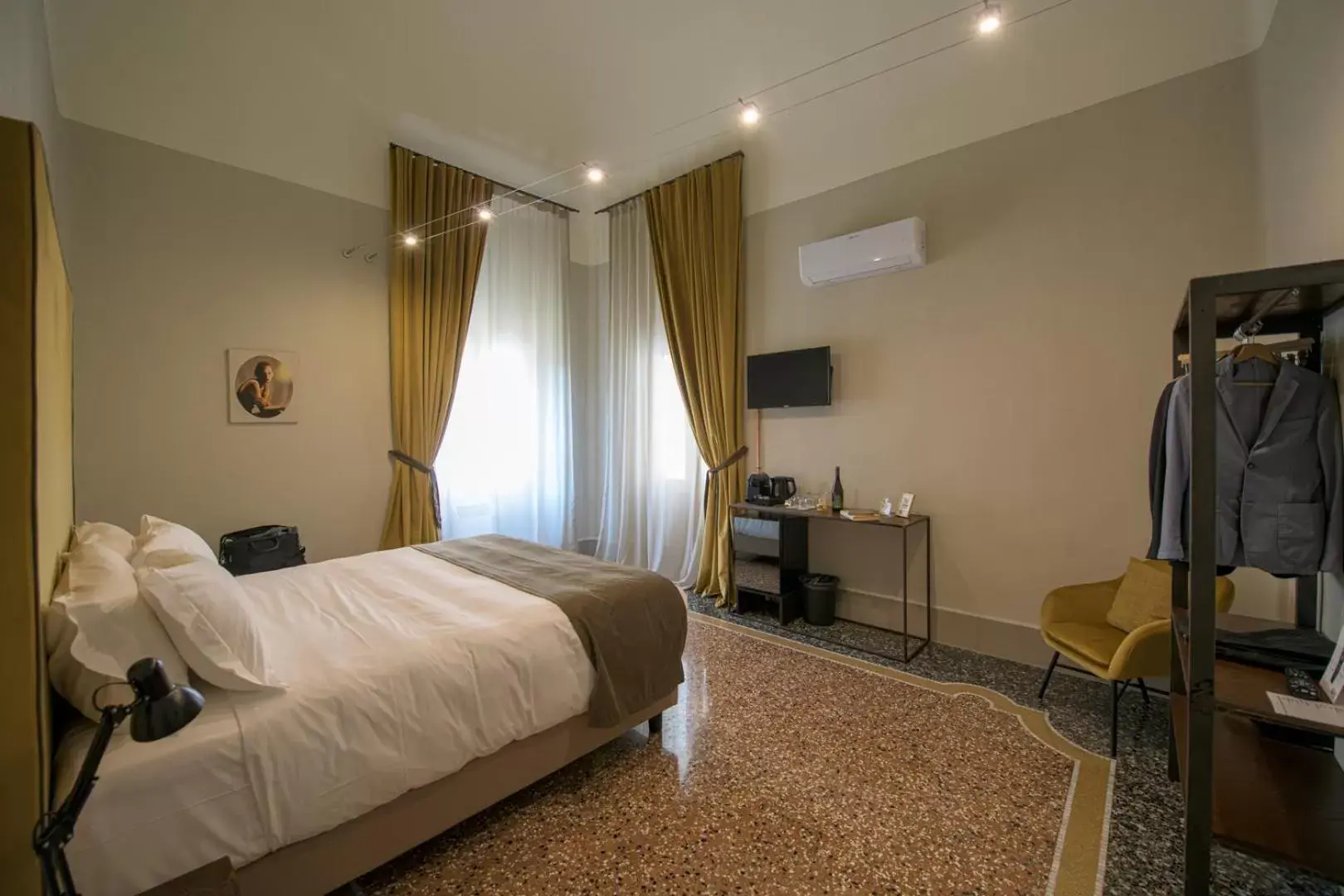 Bed in Palazzo Sertorio Suites