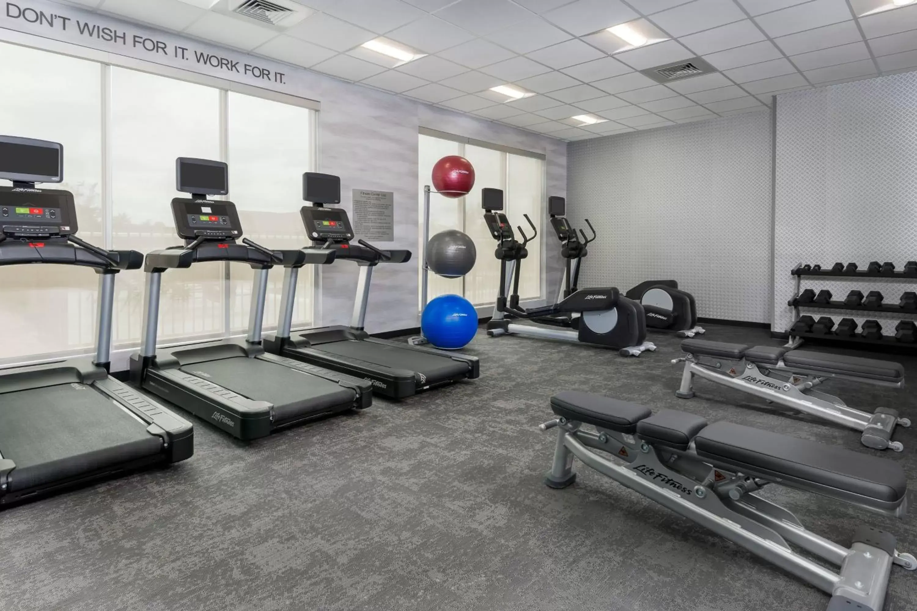 Fitness centre/facilities, Fitness Center/Facilities in Fairfield Inn & Suites Charlotte Monroe