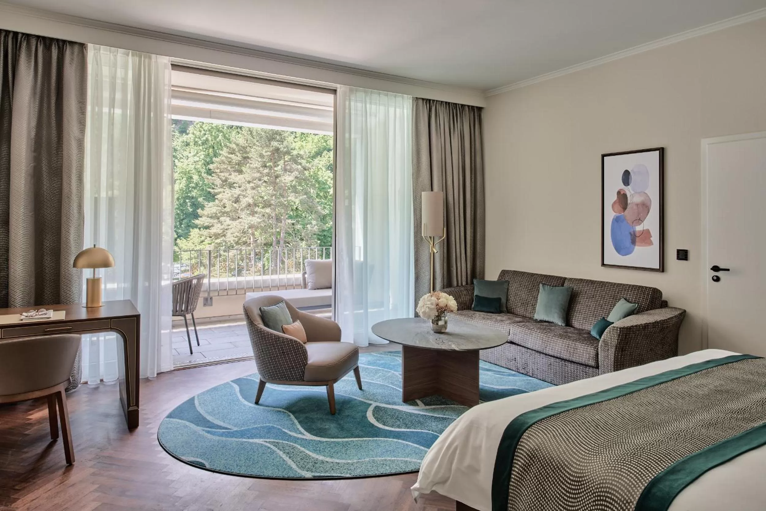 Photo of the whole room, Bed in Grand Resort Bad Ragaz