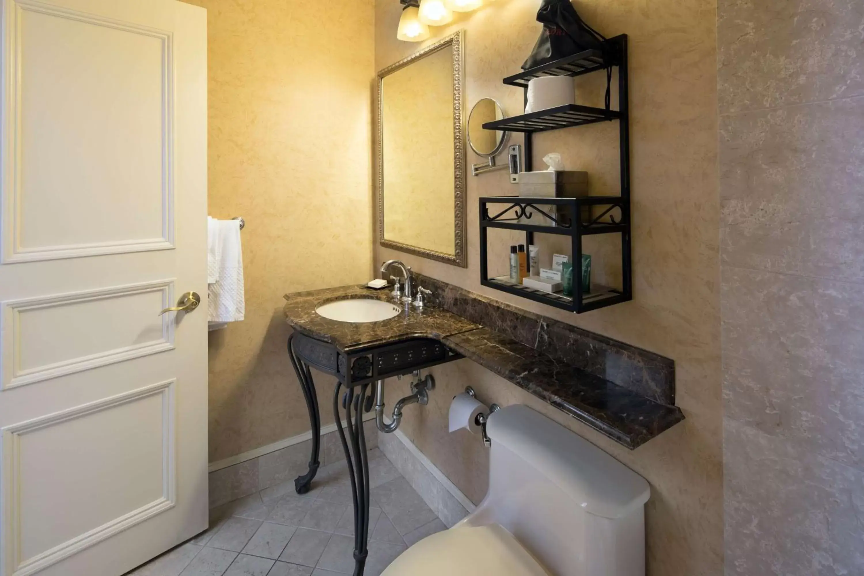 Queen Room with Hearing Accessible Shower - Mobility Accessible in The Seelbach Hilton Louisville Queen Room with Hearing Accessible Shower - Mobility Accessible in The Seelbach Hilton Louisville