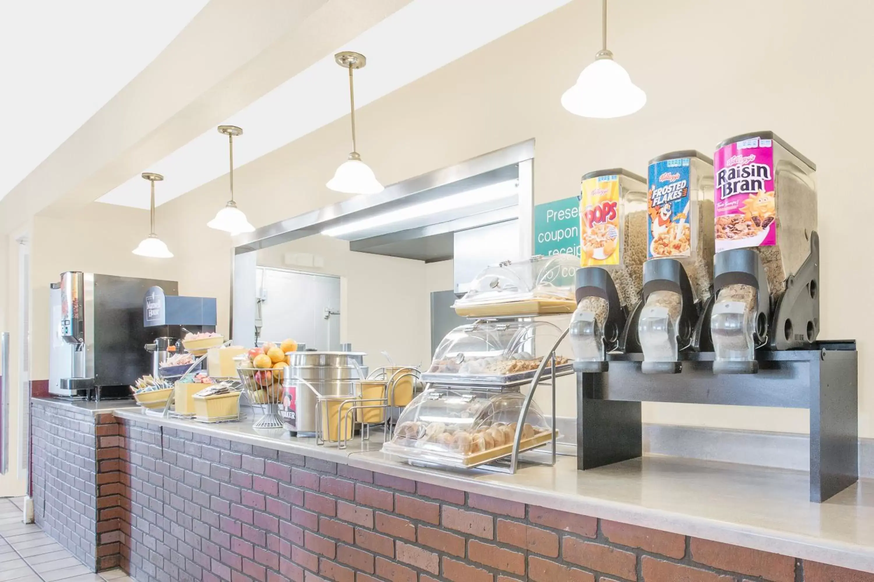 Continental breakfast in Days Inn by Wyndham Ruther Glen Kings Dominion Area