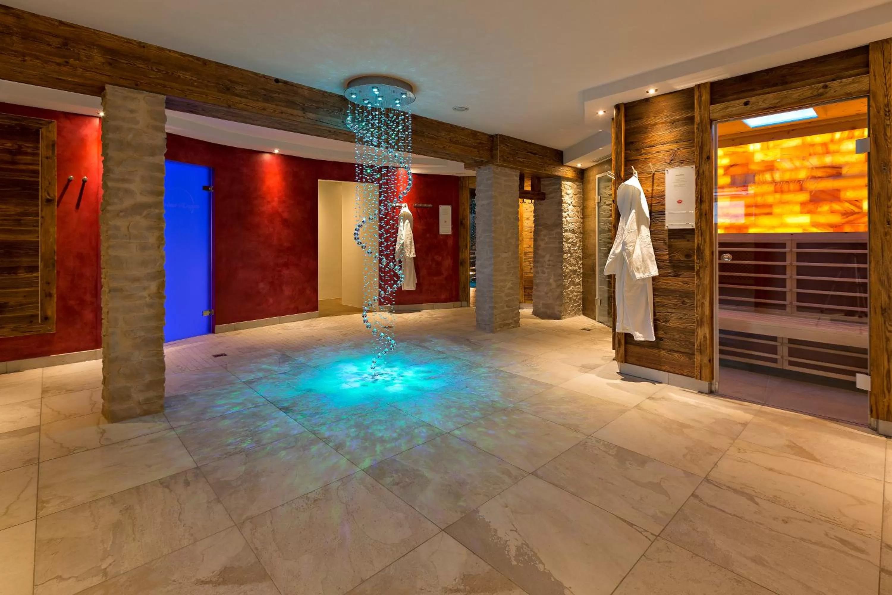 Spa and wellness centre/facilities in Aparthotel Kleinwalsertal
