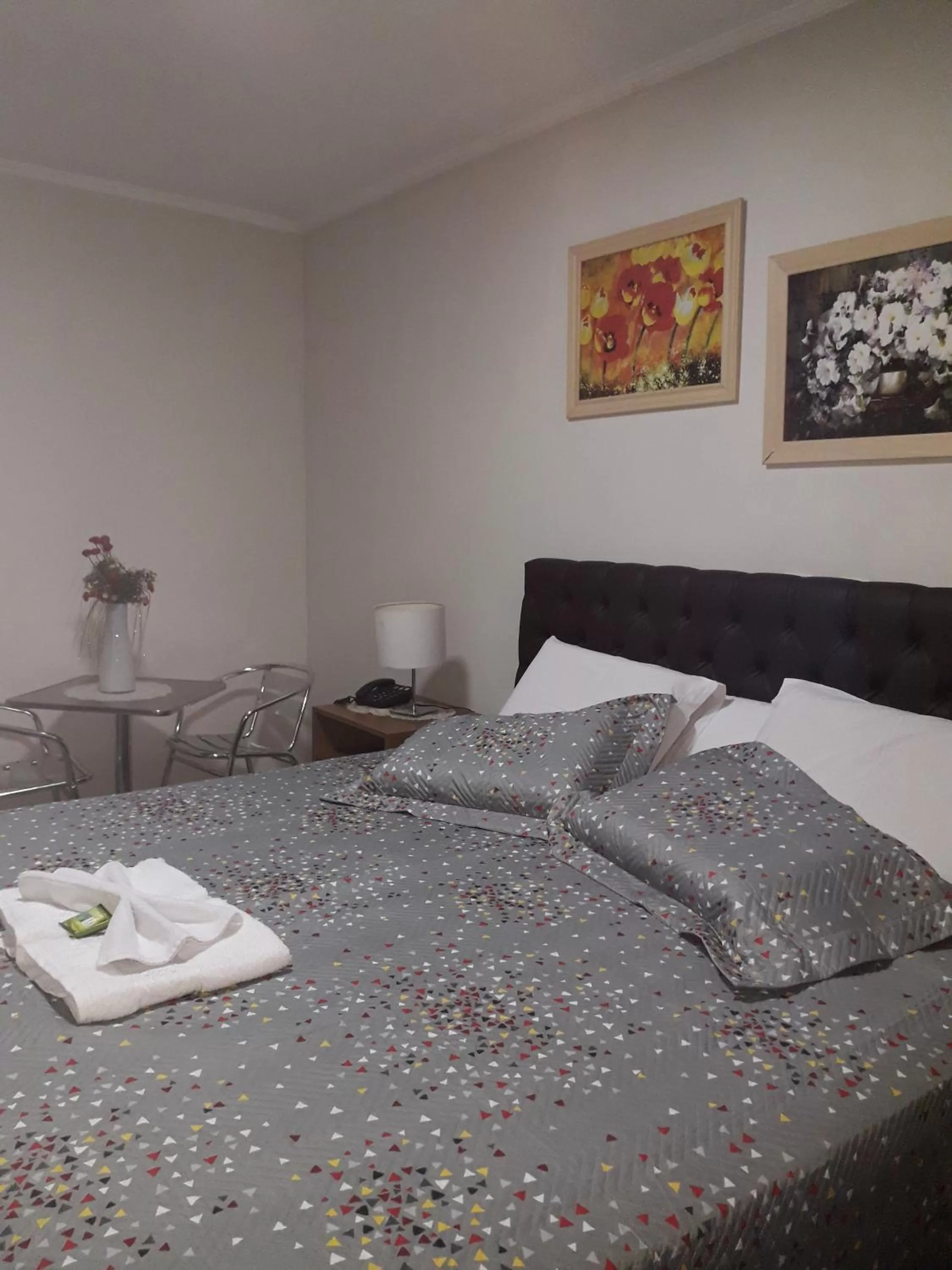 Bed in Hotel Athenas e Convenções