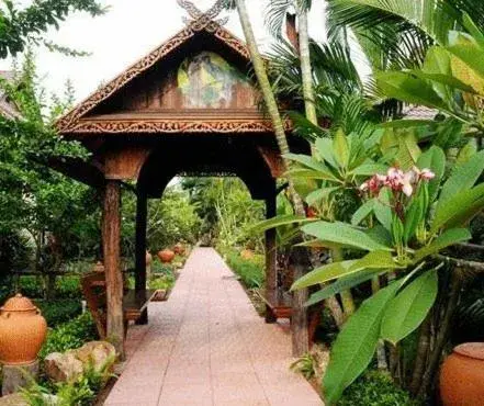 Decorative detail, Garden in Villa Wanida Garden Resort