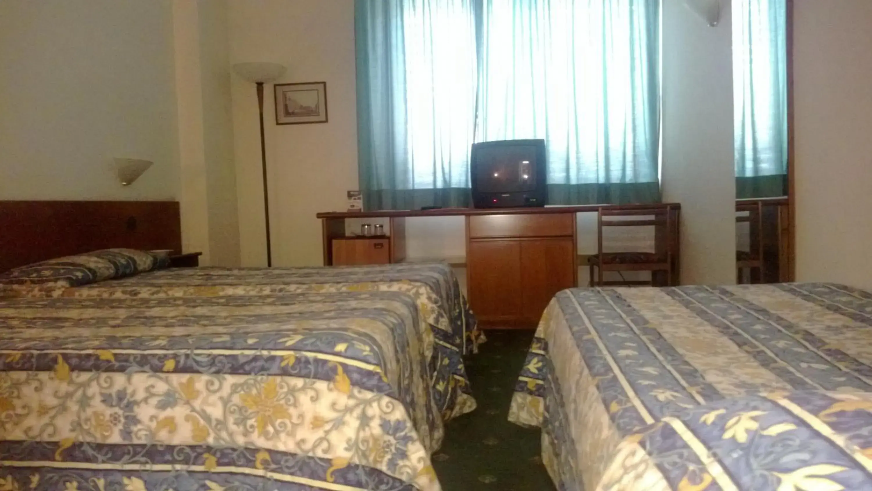 Bed in Park Hotel Galileo