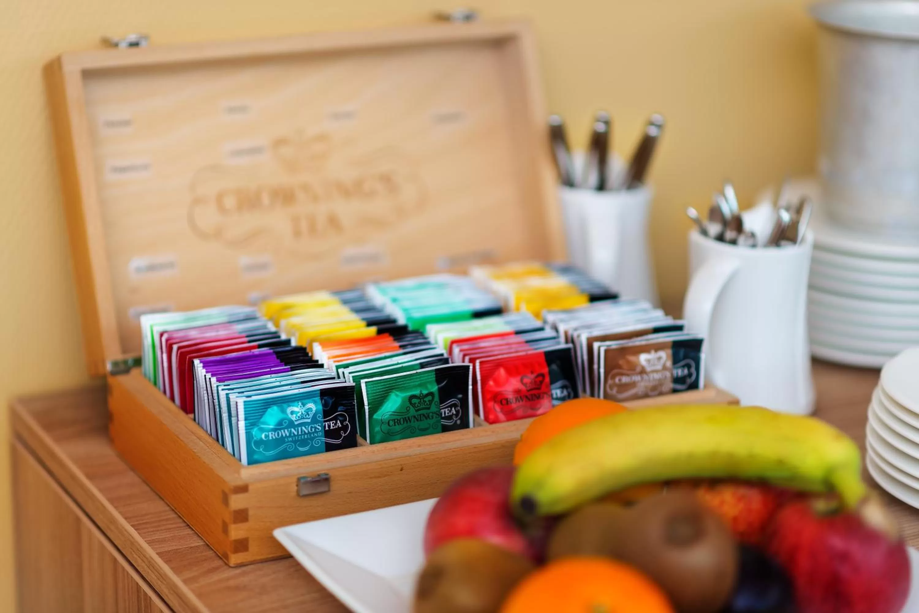 Coffee/tea facilities in Hotel Restaurant Sokrates