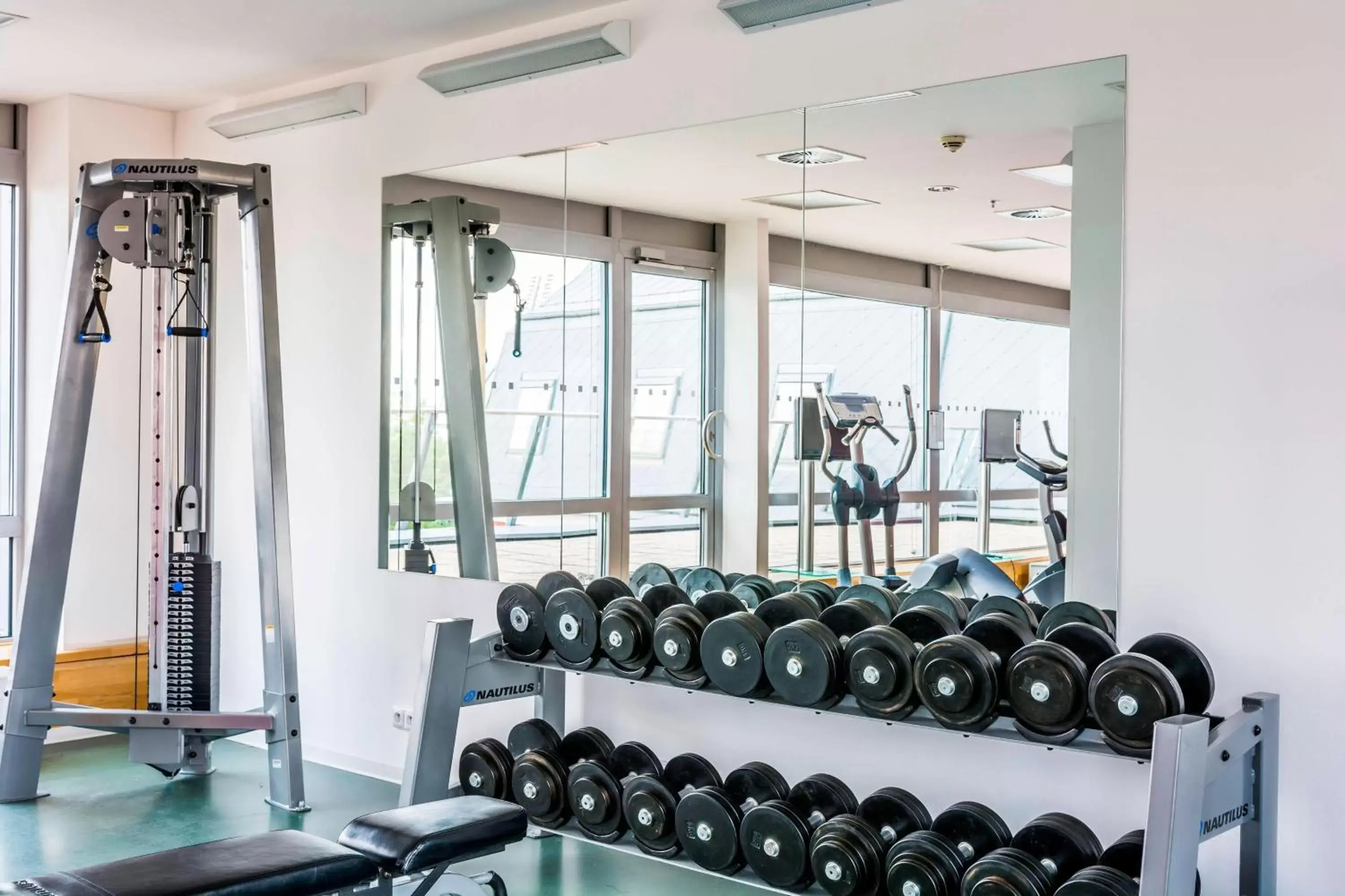 Fitness centre/facilities, Fitness Center/Facilities in Courtyard by Marriott Pilsen