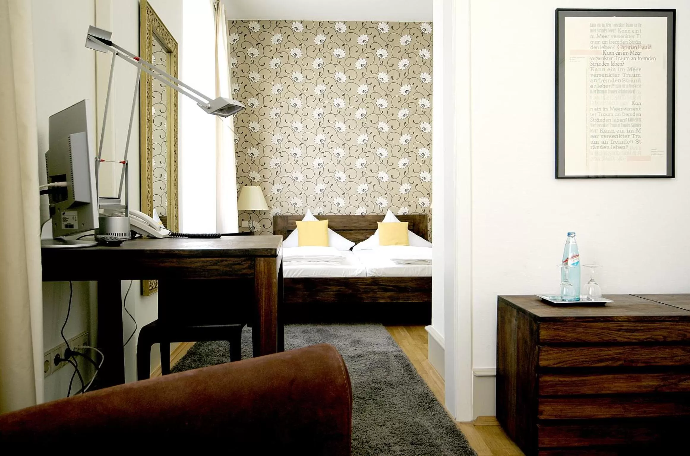 Photo of the whole room, Bed in Romantik Hotel Barbarossa