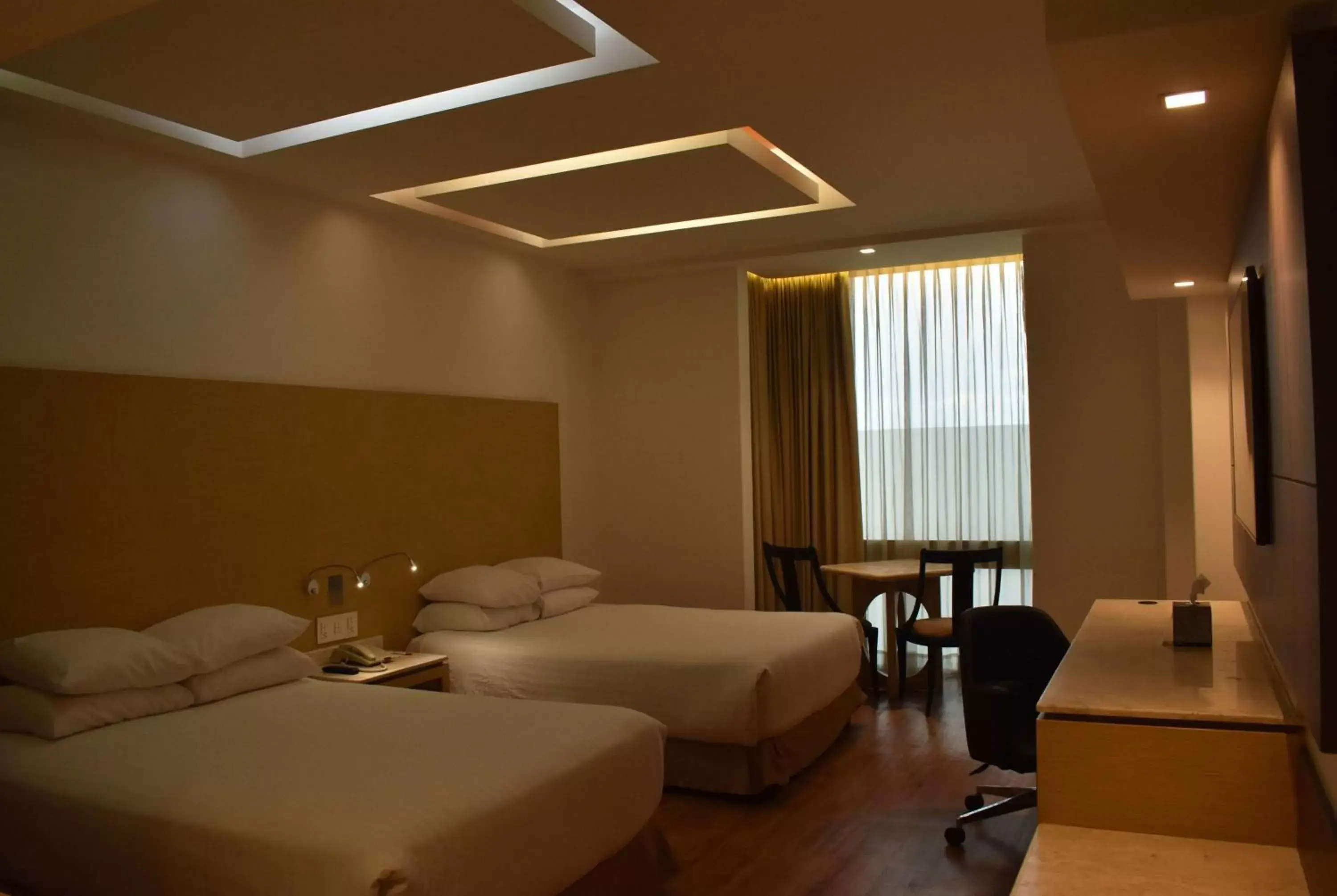 Photo of the whole room, Bed in Ramada by Wyndham Mexico City Santa Fe Photo of the whole room, Bed in Ramada by Wyndham Mexico City Santa Fe