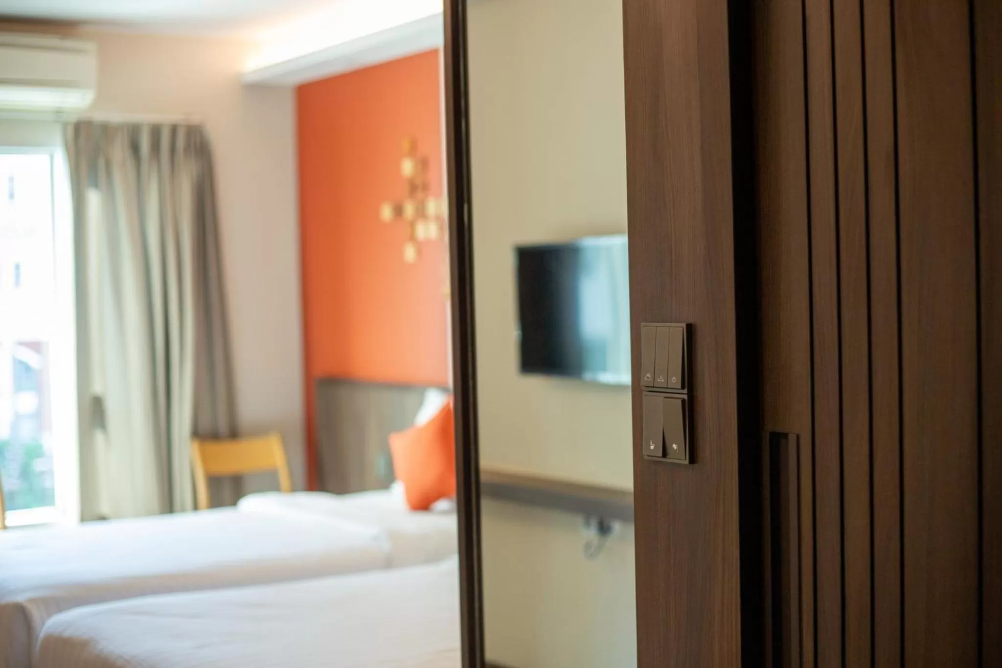 Bedroom, Bed in Lemontea Hotel Bangkok