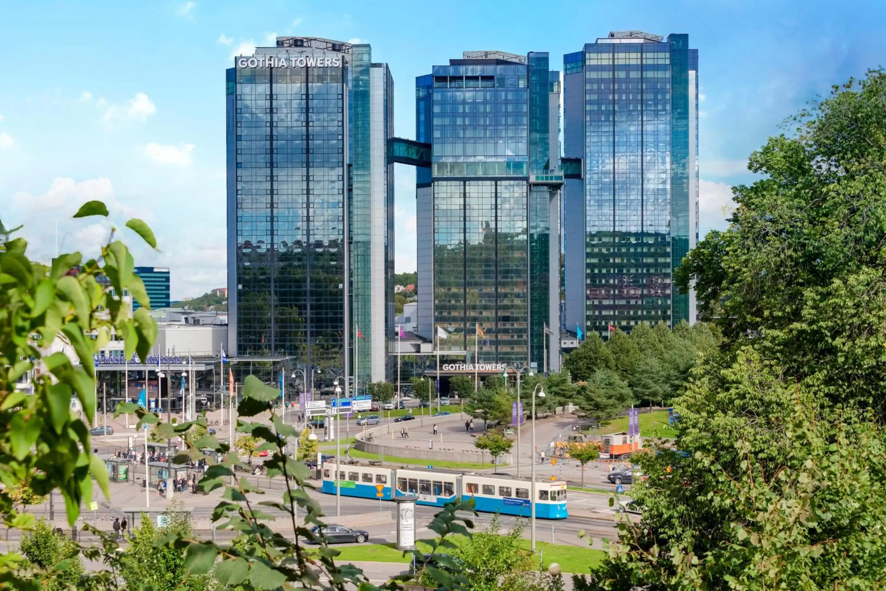 Property building, Pool View in Gothia Towers