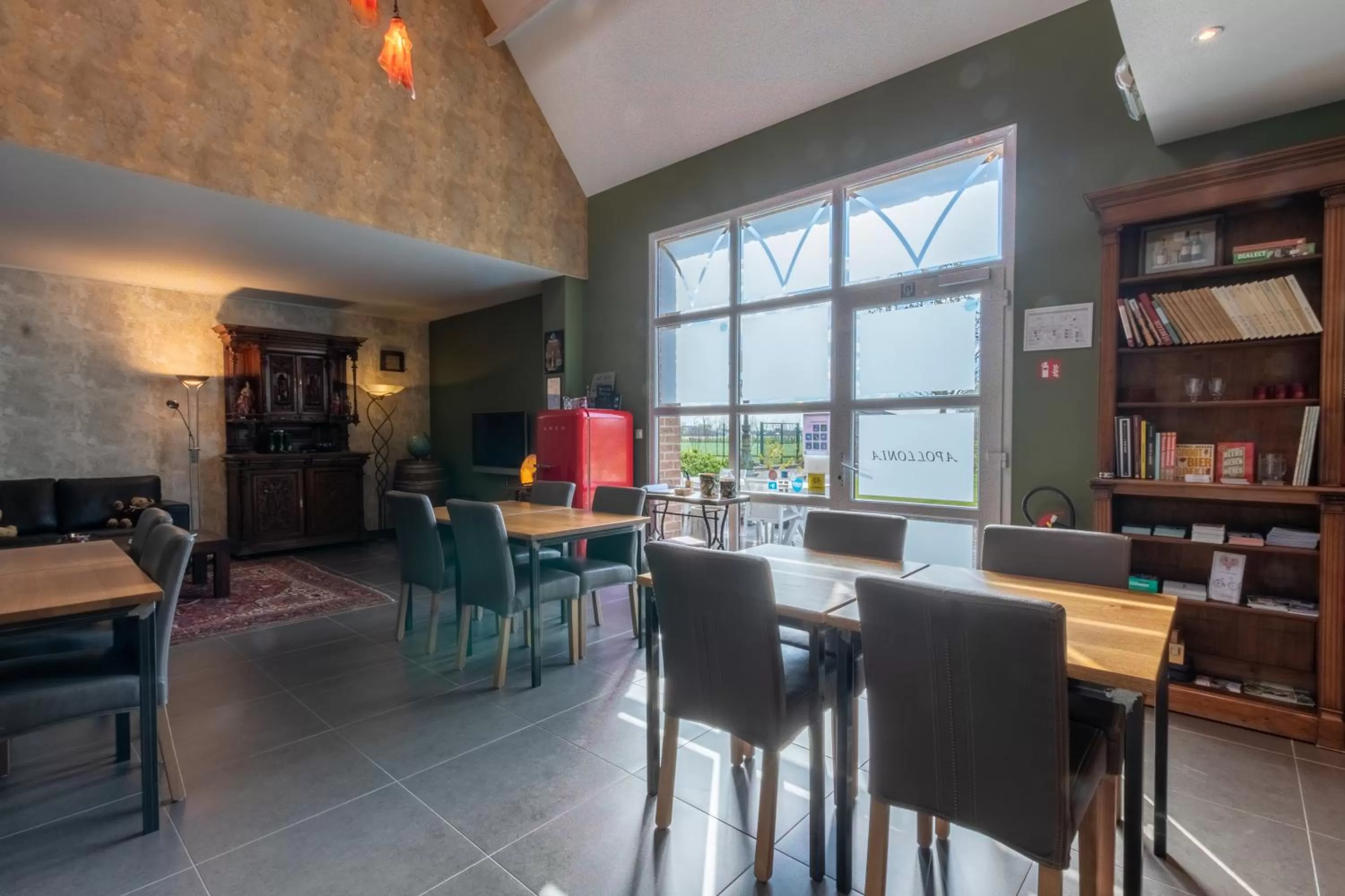 Dining area in Apollonia