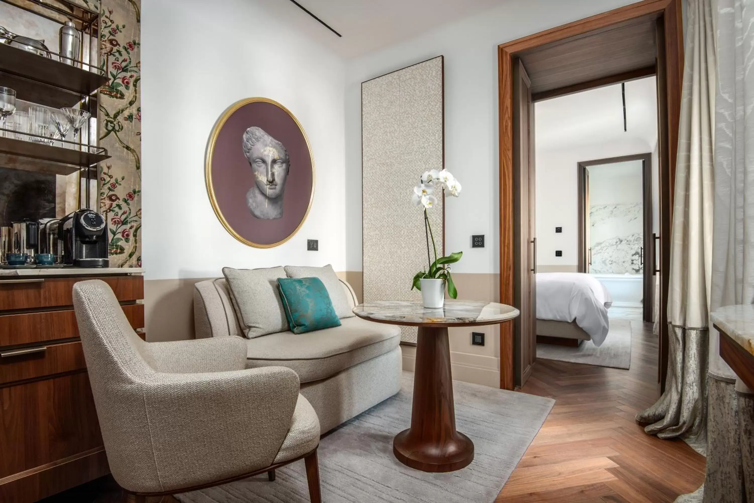 Living room, Seating Area in San Domenico Palace, Taormina, A Four Seasons Hotel