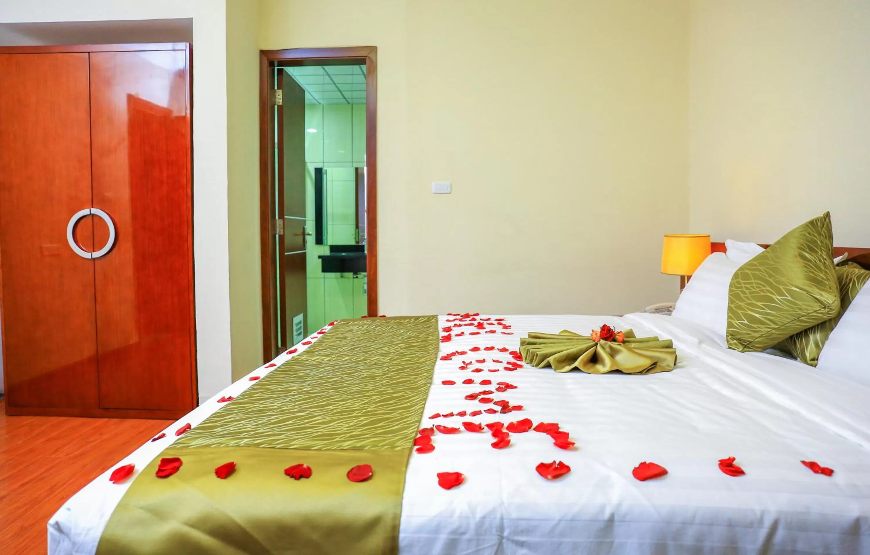 Bed in Denver boutique hotel