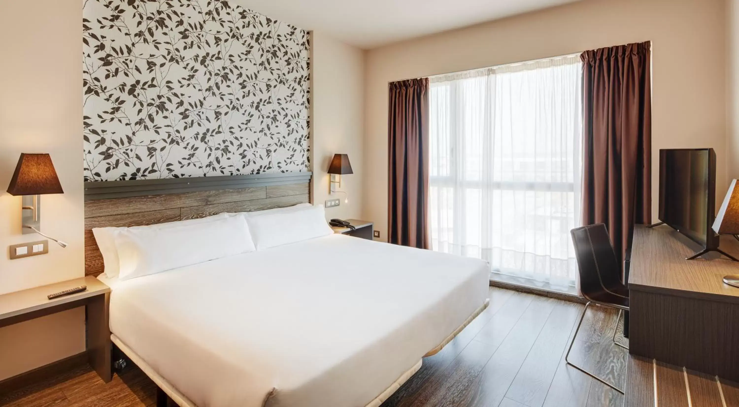 Bed in Sercotel Plaza Feria Bed in Sercotel Plaza Feria