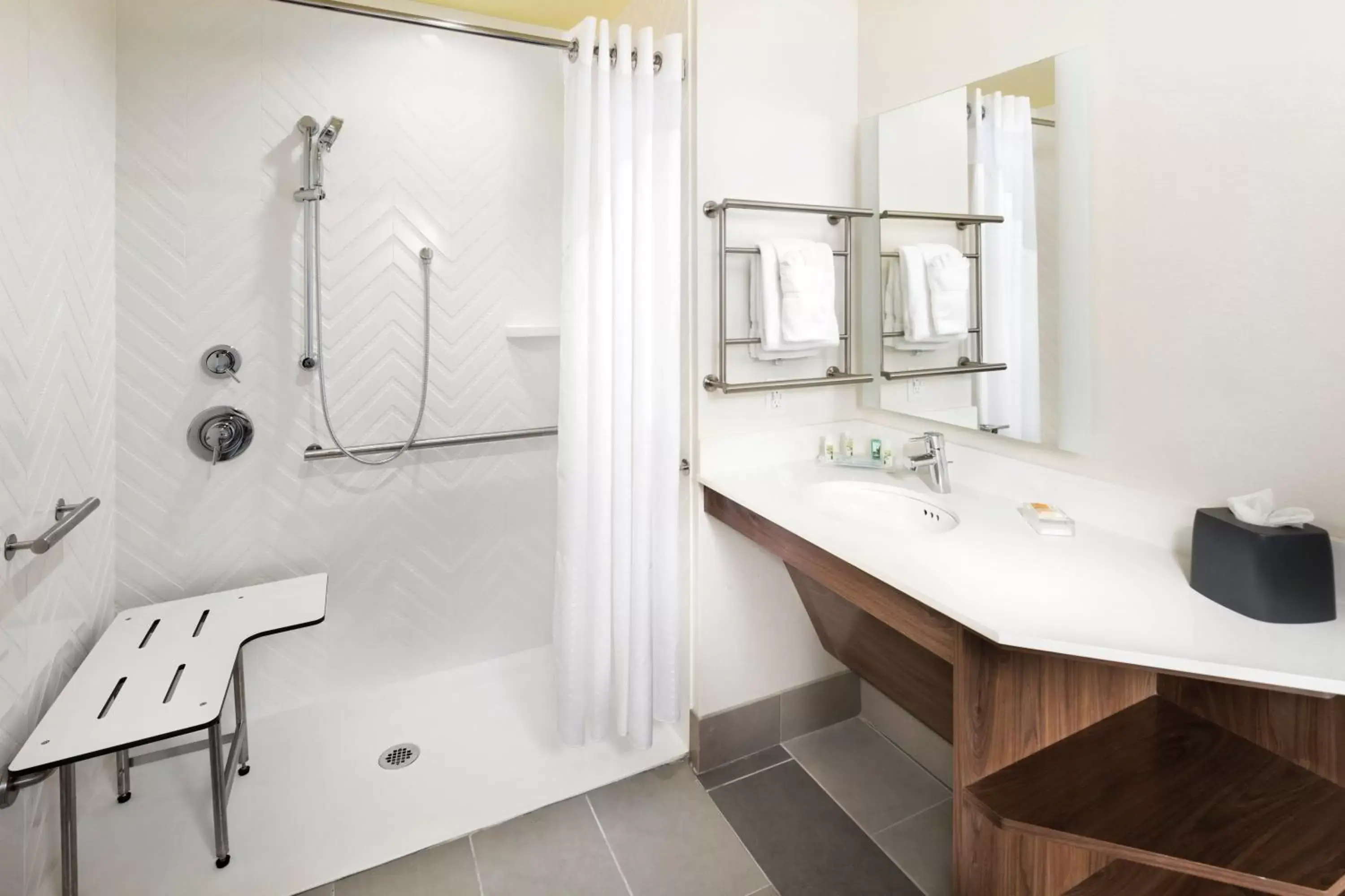 Photo of the whole room, Bathroom in Holiday Inn & Suites Arden - Asheville Airport, an IHG Hotel