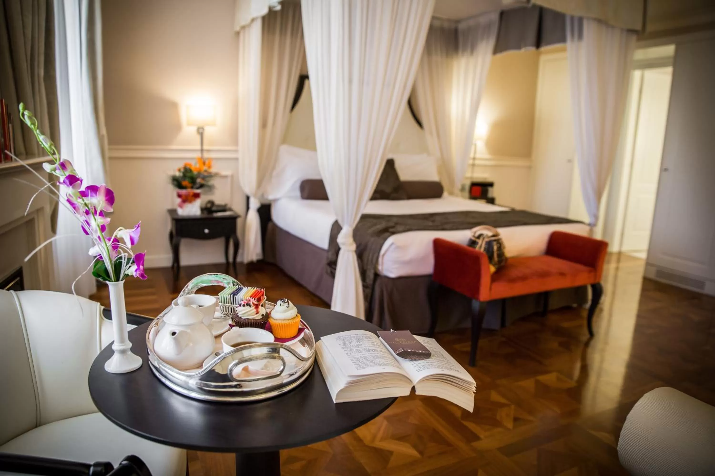 Bed in Victoria Hotel Letterario