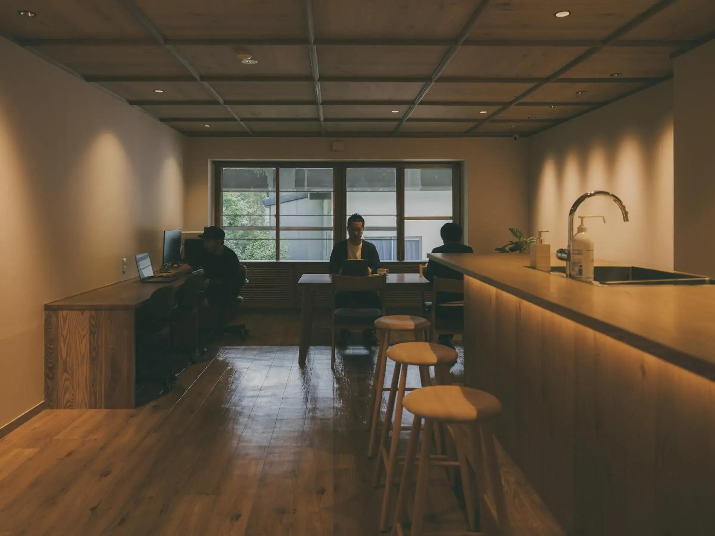 Kitchen or kitchenette in Chalet Shiga