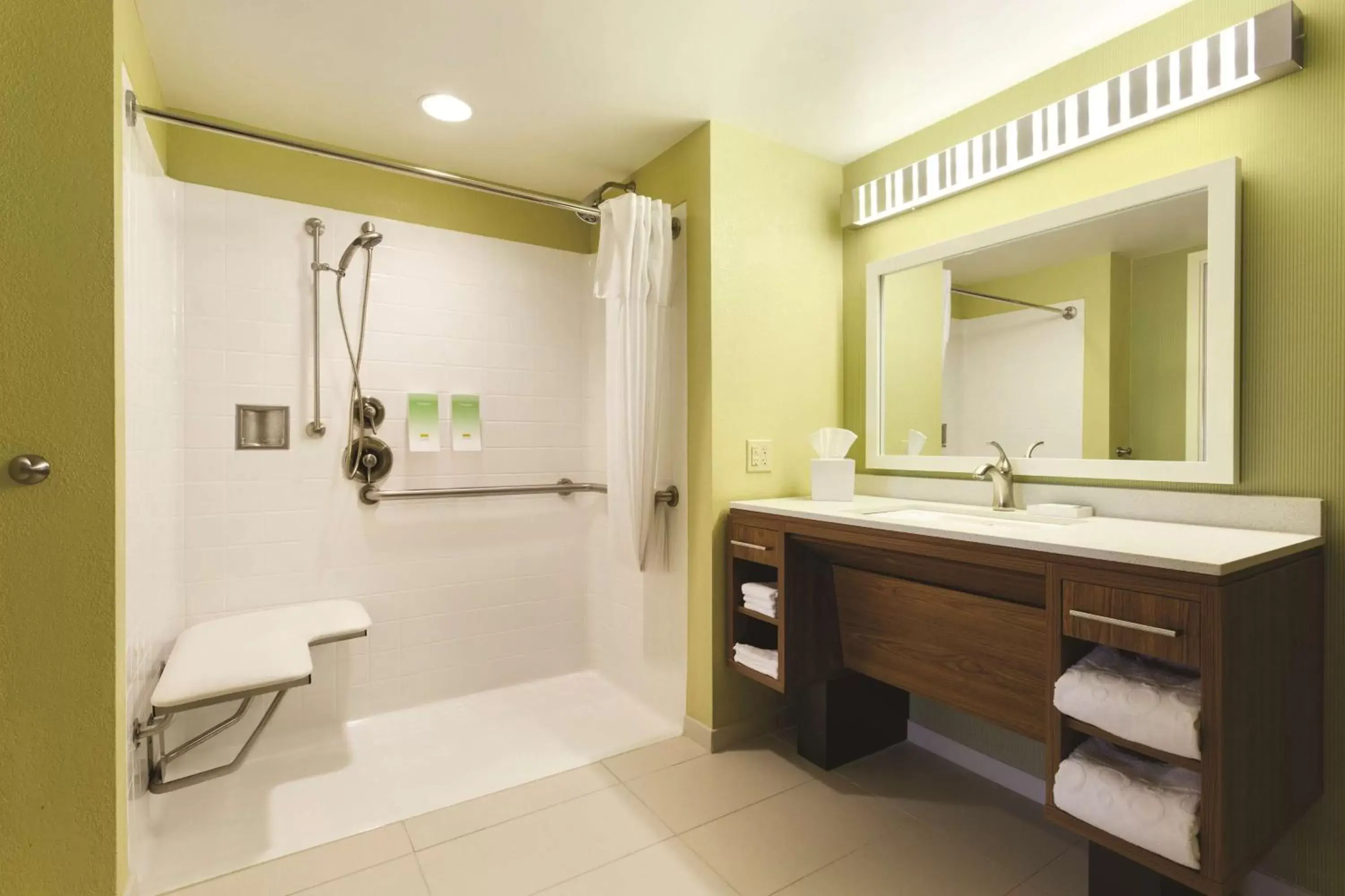 Bathroom in Home2Suites Pittsburgh Cranberry Bathroom in Home2Suites Pittsburgh Cranberry