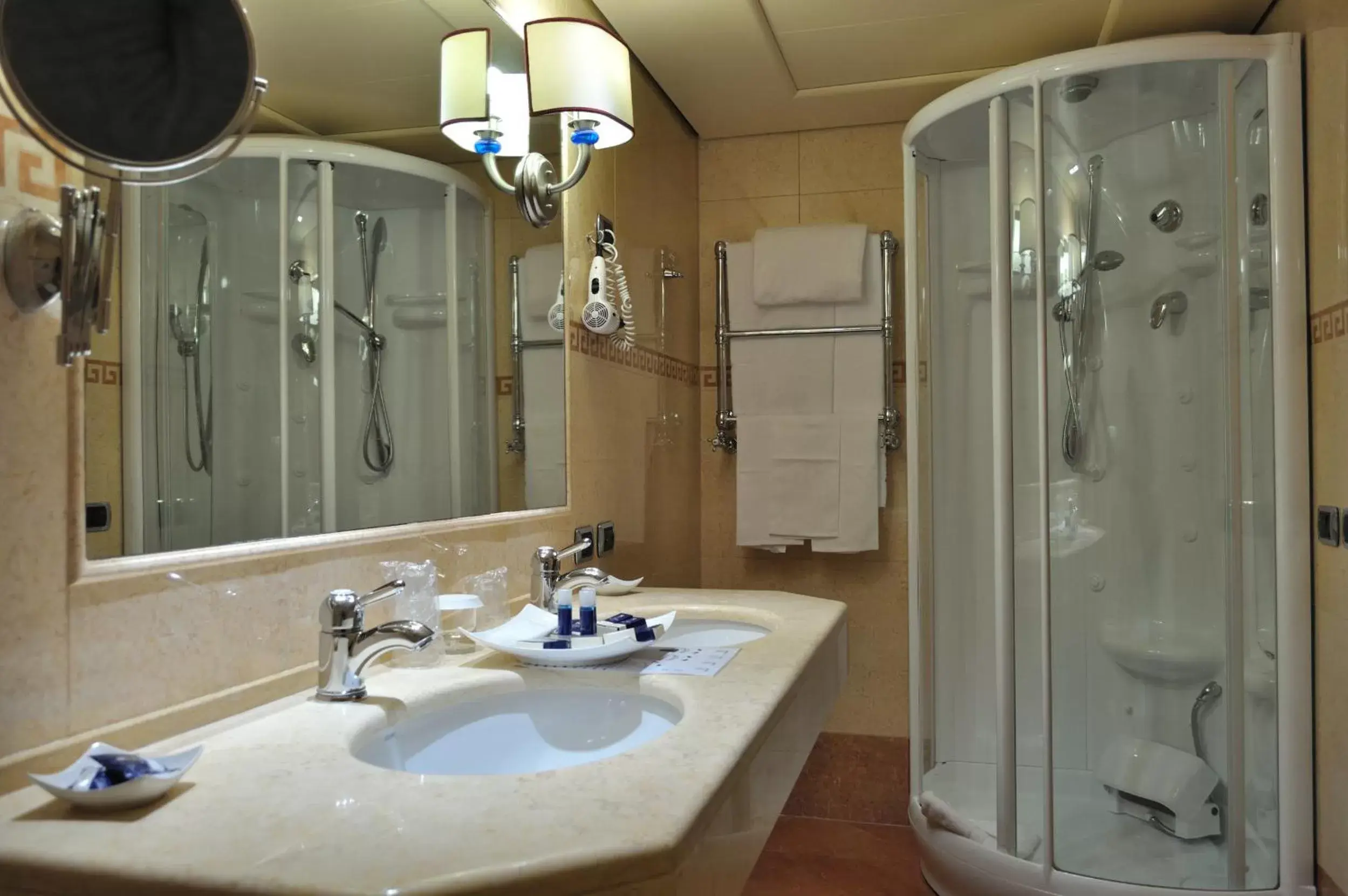 Bathroom in Hotel Pineta Palace