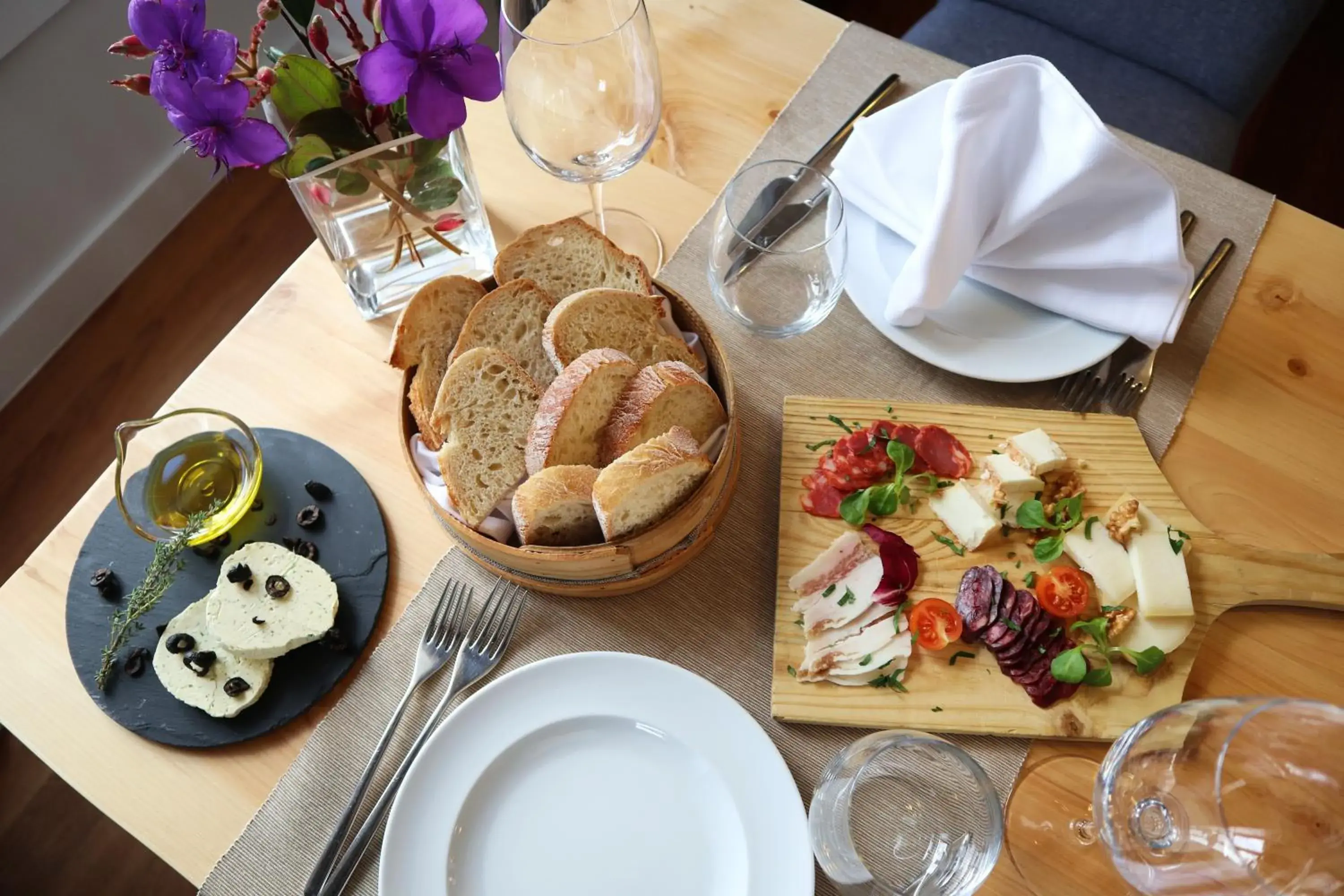 Food close-up, Breakfast in Amoras Country House Hotel