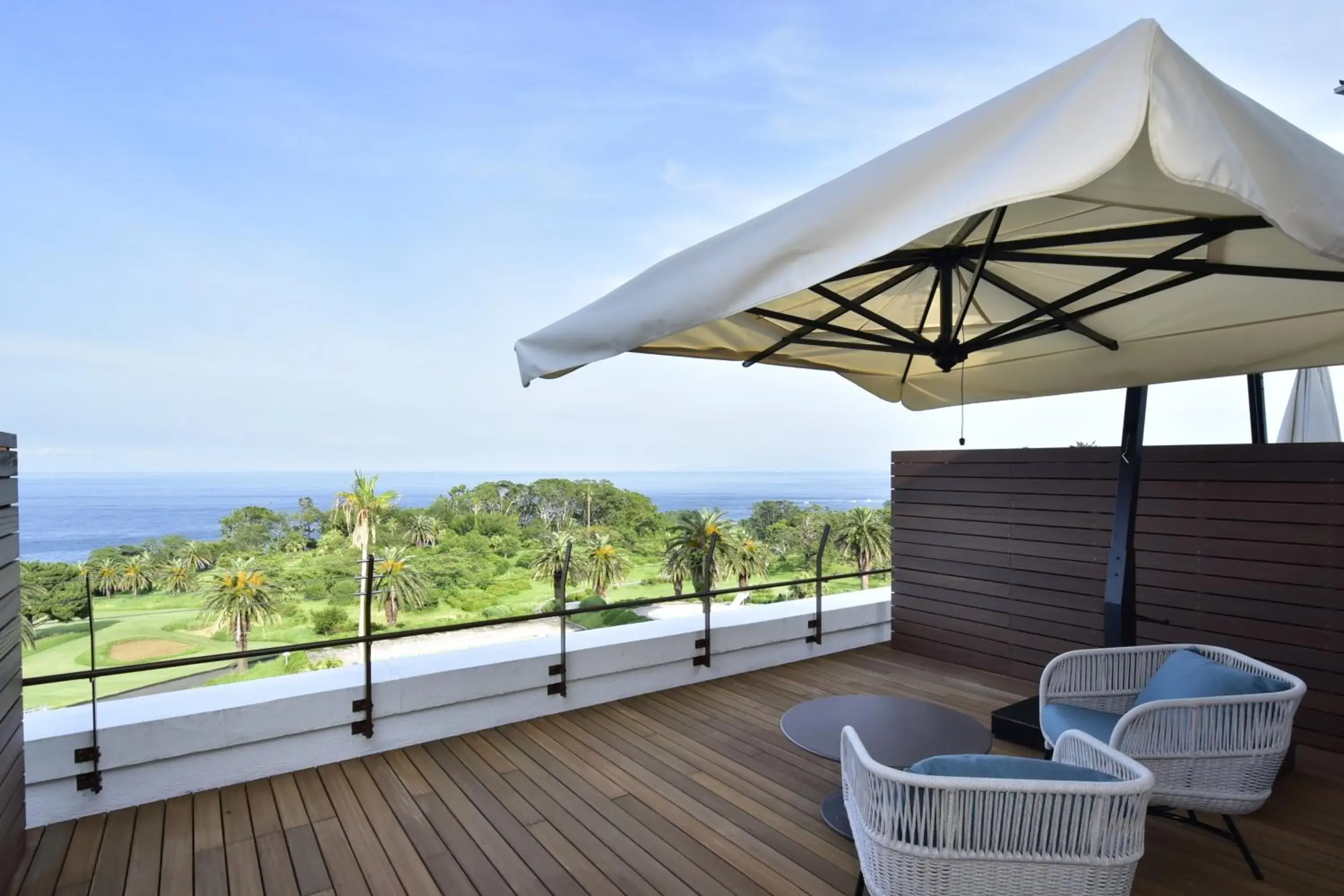 View (from property/room), Balcony/Terrace in Kawana Hotel