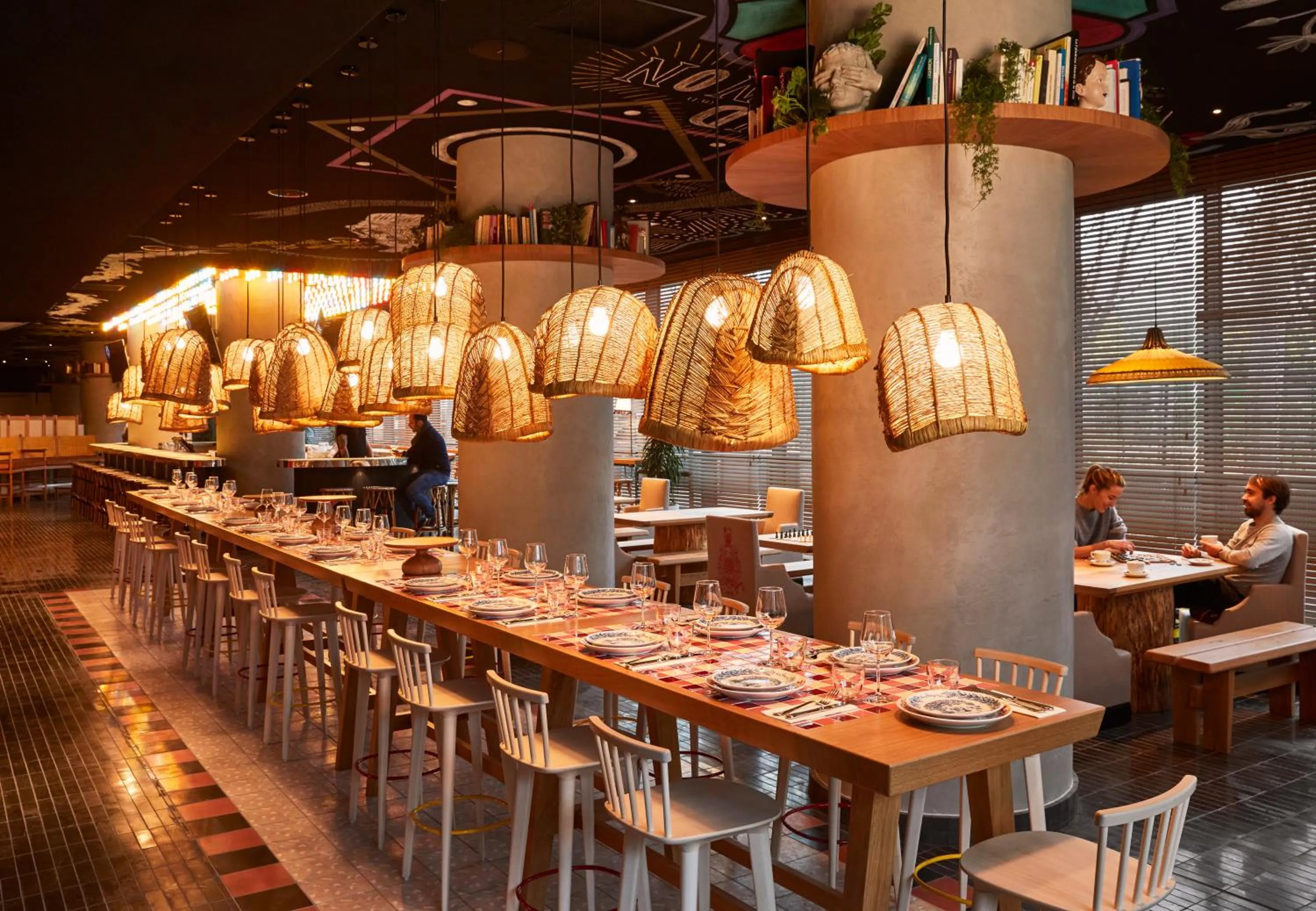 Restaurant/places to eat in Mama Shelter Paris West