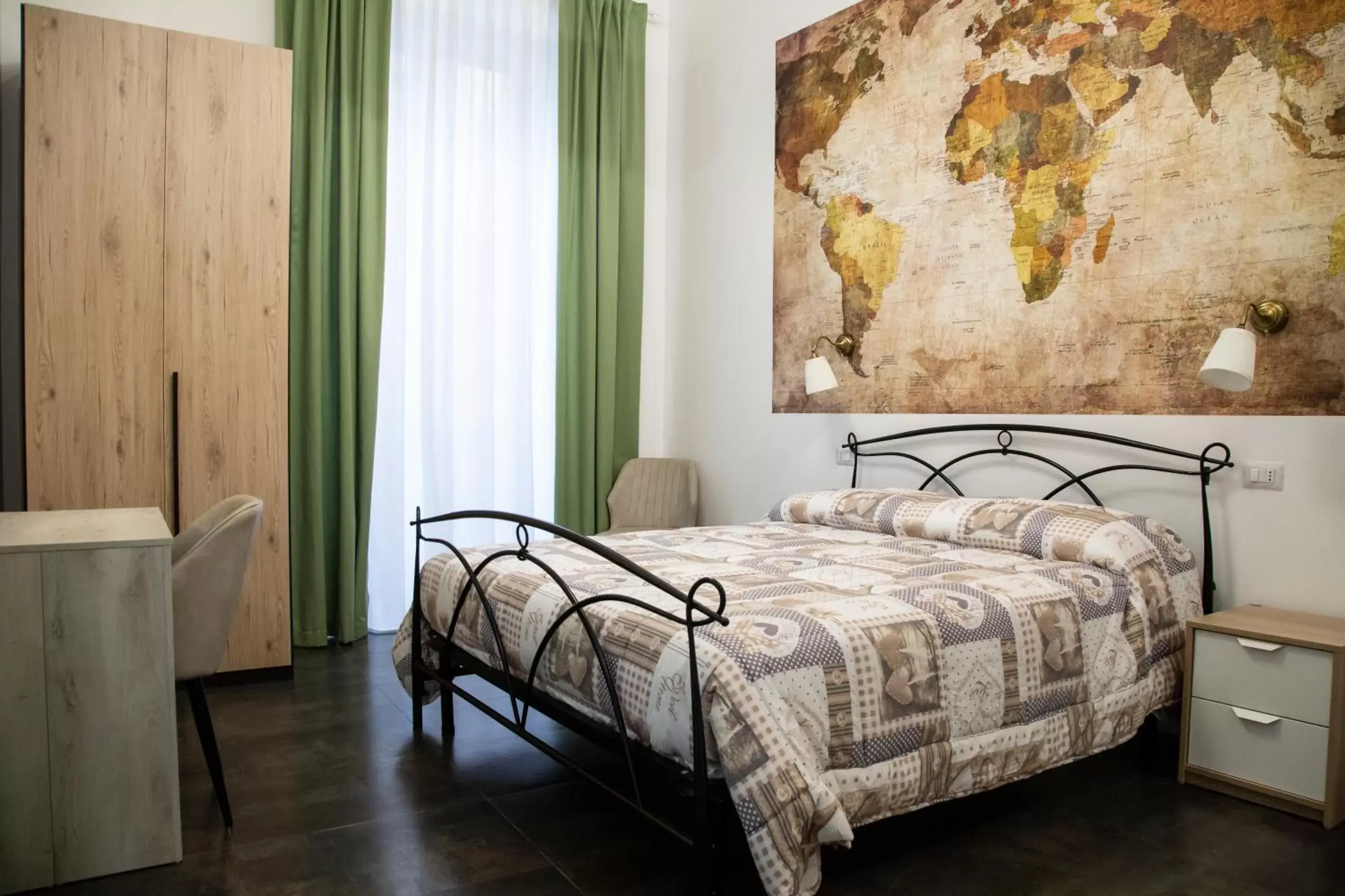 Bedroom, Bed in B&B Giardino Bellini-centro