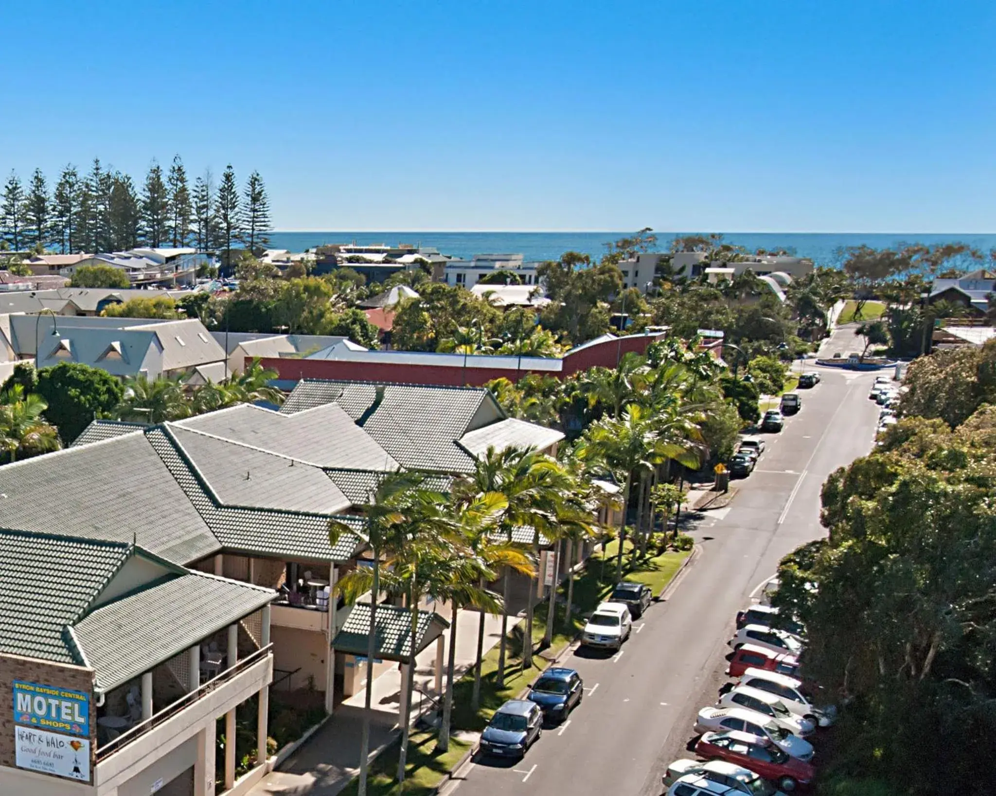 Area and facilities in Byron Bay Side Central Motel