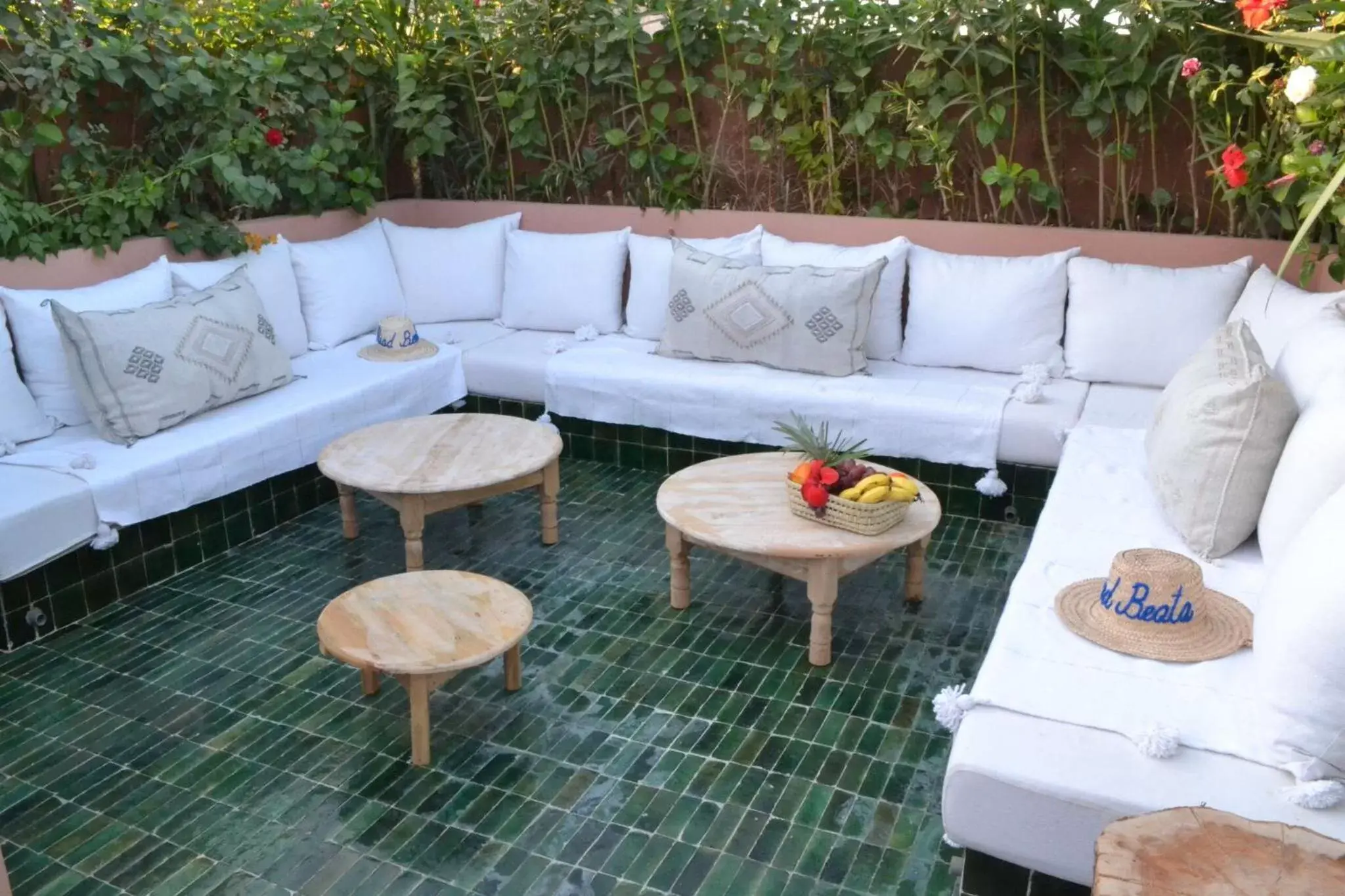 Patio in Riad Beata Bed & Breakfast Patio in Riad Beata Bed & Breakfast