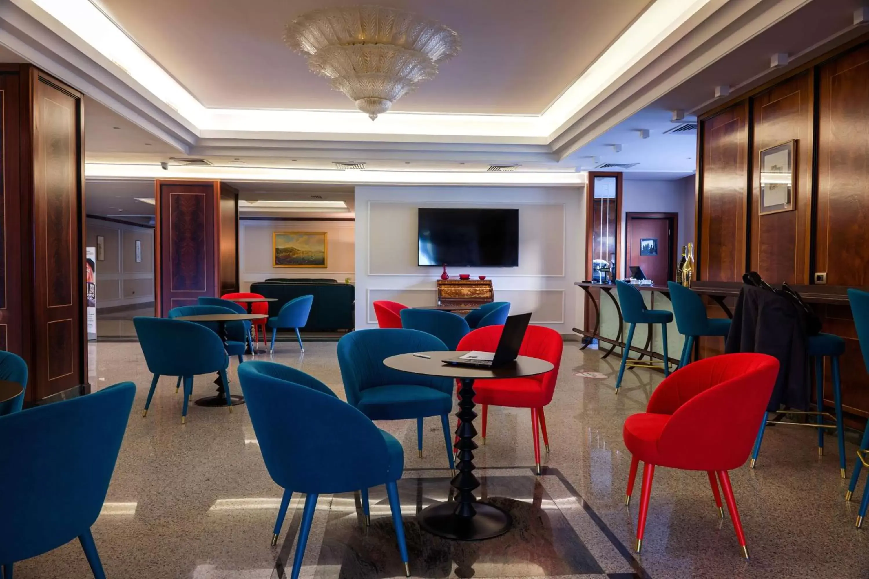 Lobby or reception, Lounge/Bar in Best Western Hotel Ferrari