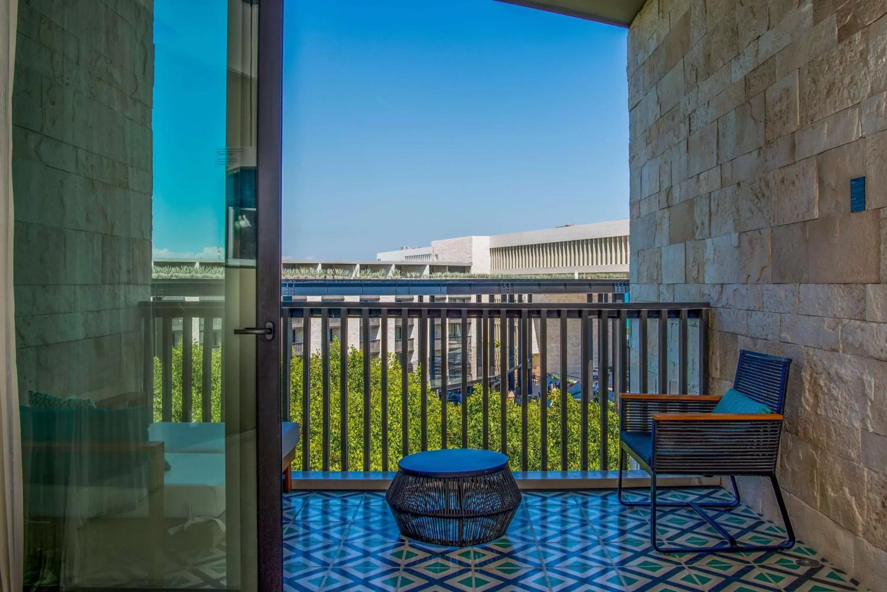 Bedroom, Balcony/Terrace in Grand Hyatt Playa del Carmen Resort