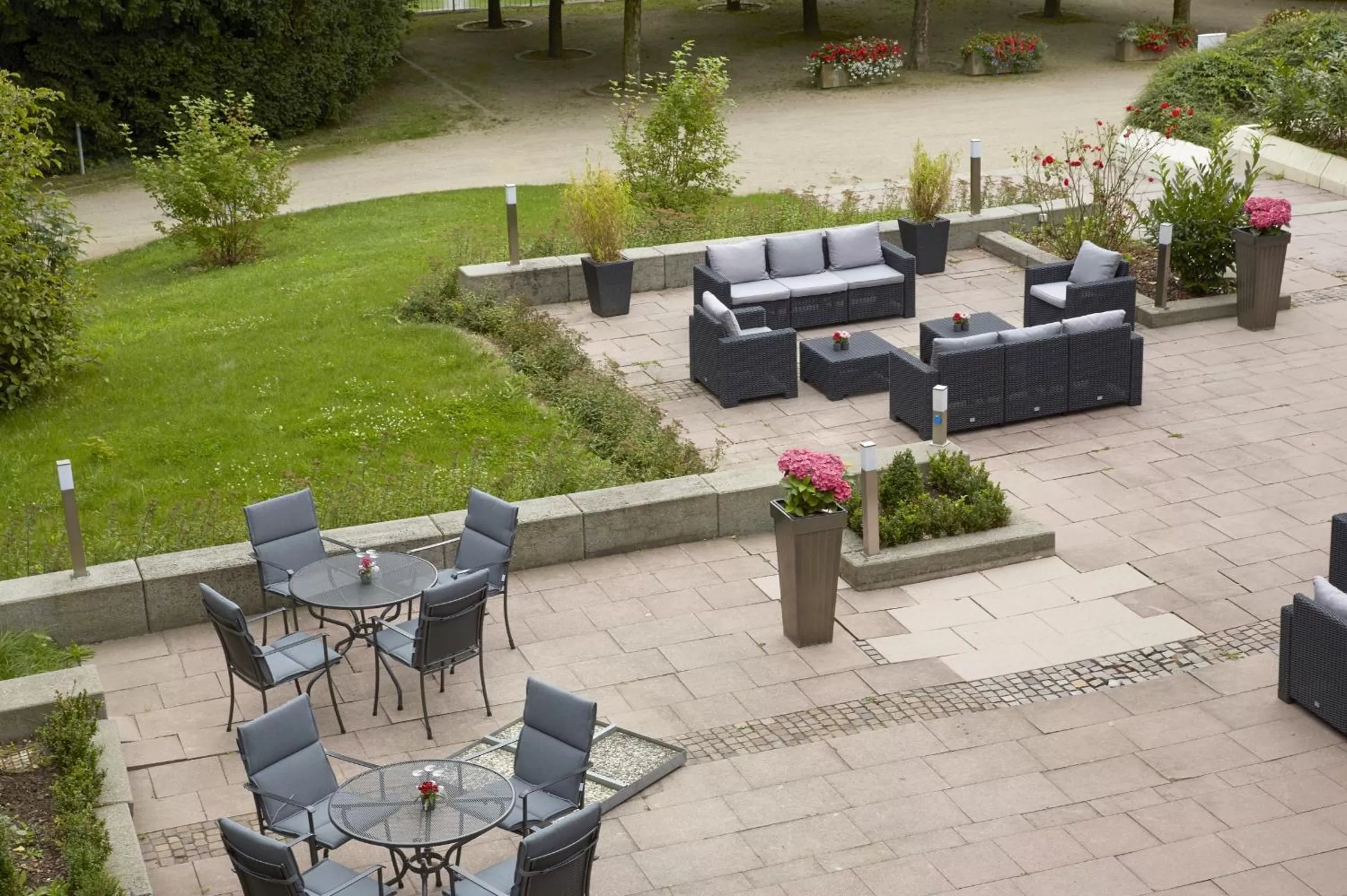 Balcony/Terrace in H+ Hotel Bad Soden