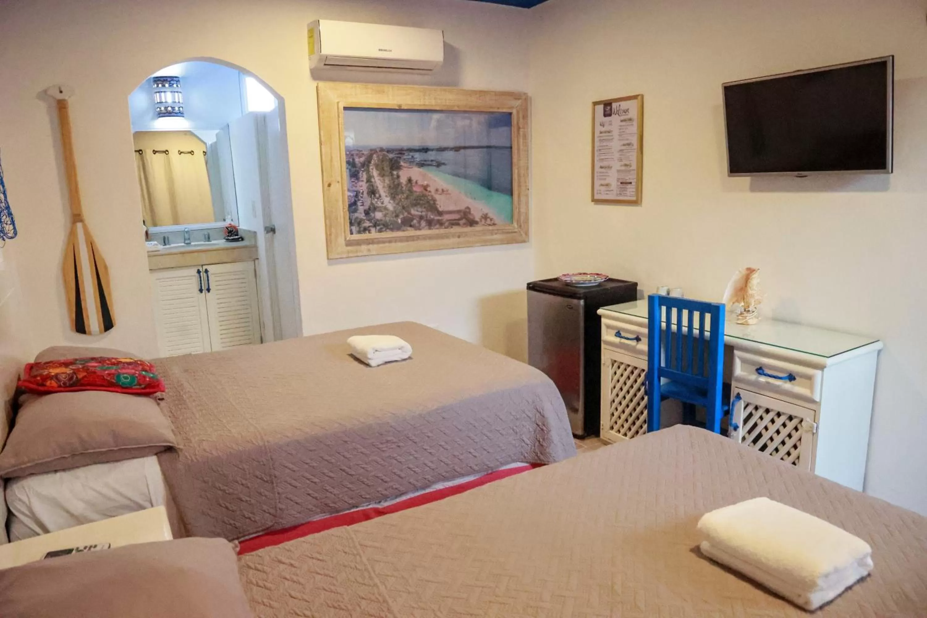 TV and multimedia, Bed in Casa María