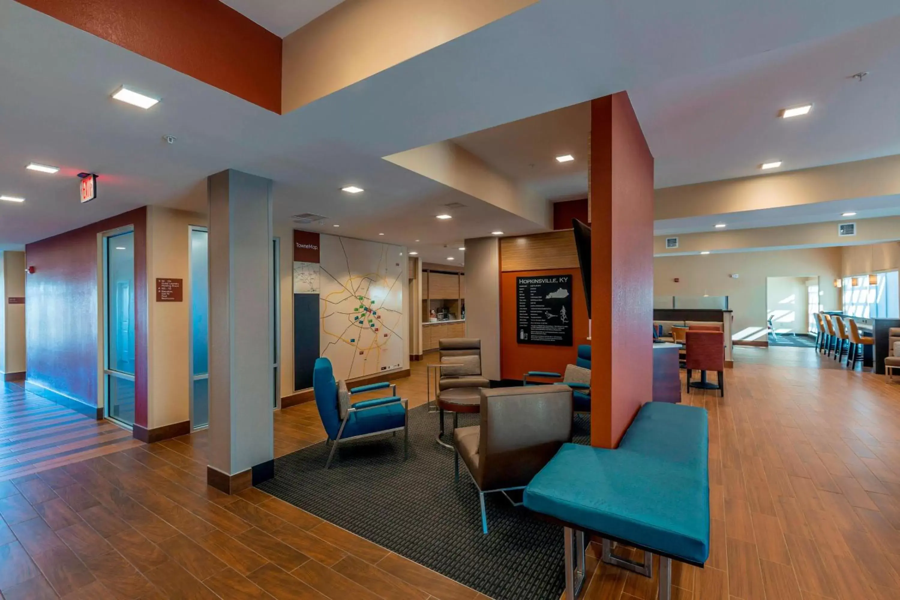 Lobby or reception in TownePlace Suites by Marriott Hopkinsville