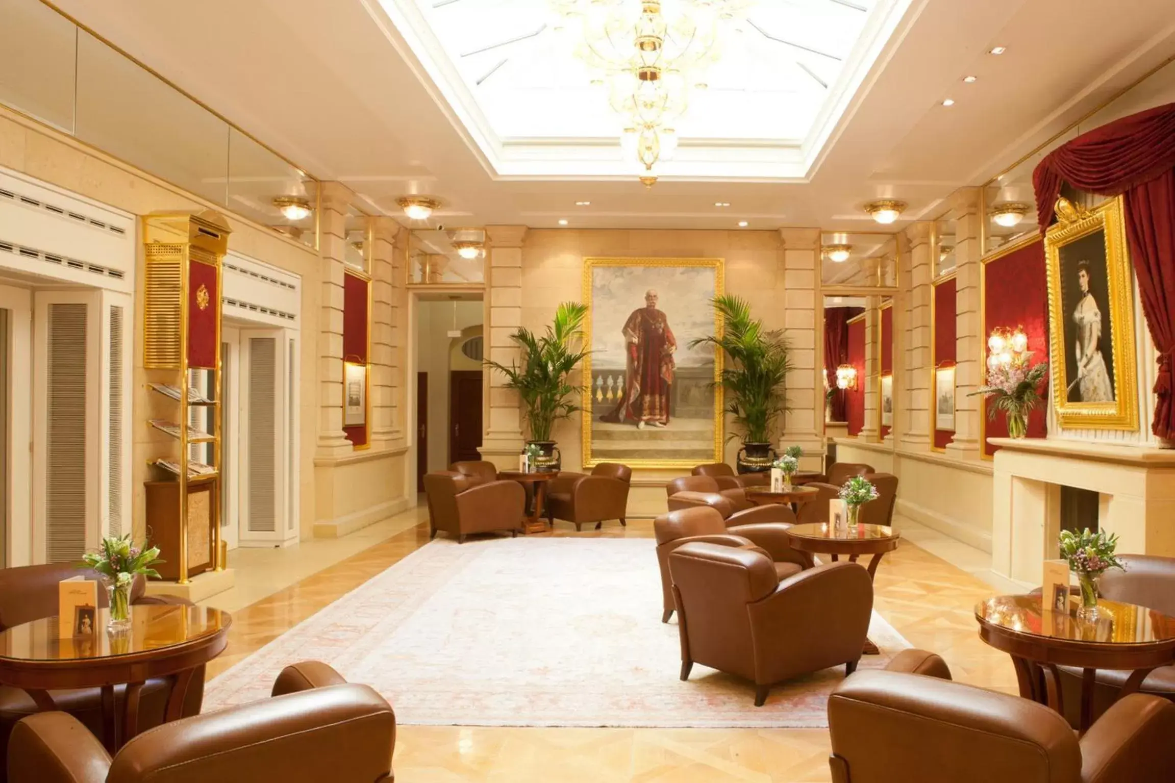 Decorative detail, Lobby/Reception in Hotel Kaiserin Elisabeth