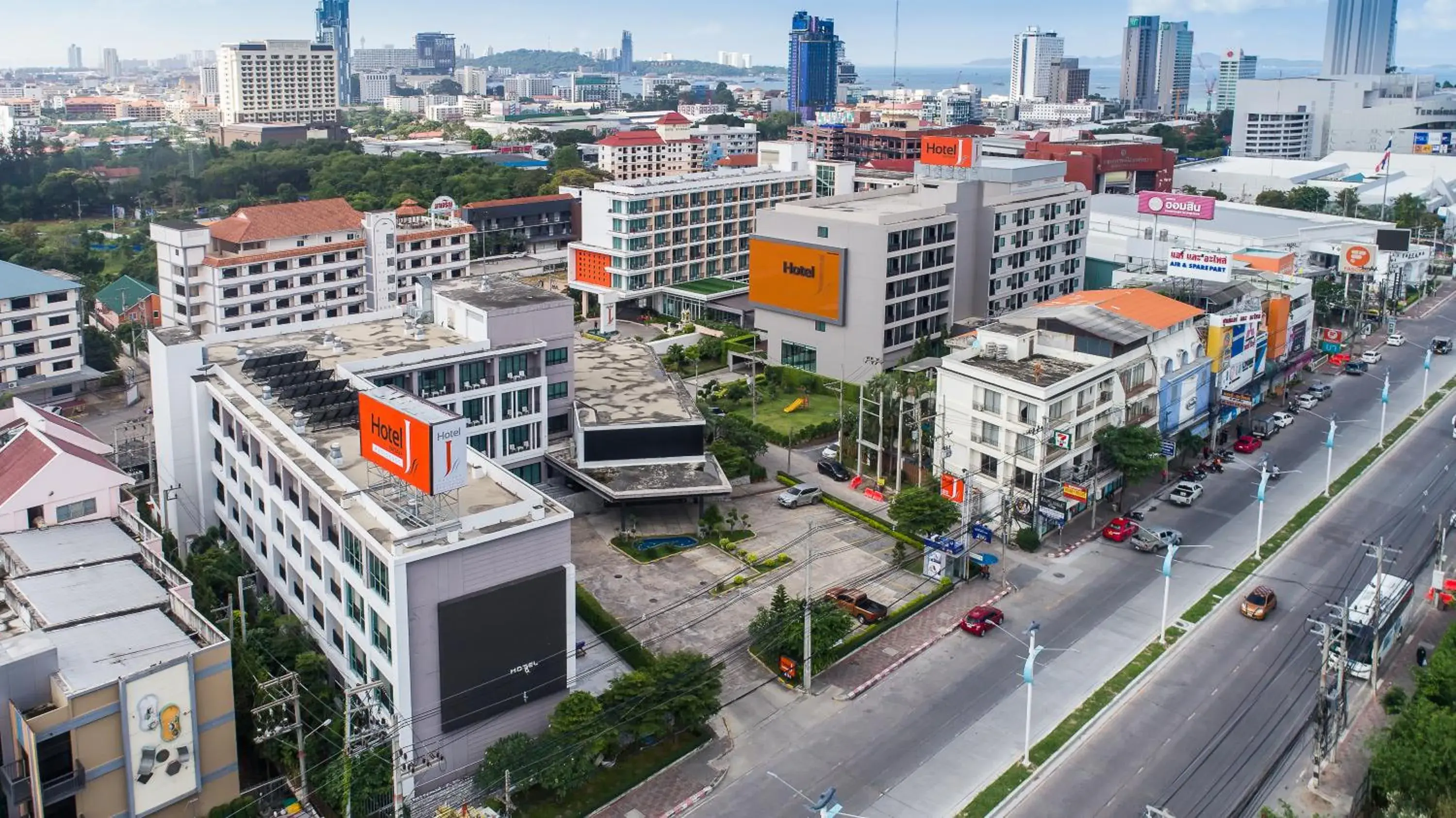 Property building, Bird's-eye View in J Inspired Hotel Pattaya (SHA Plus)