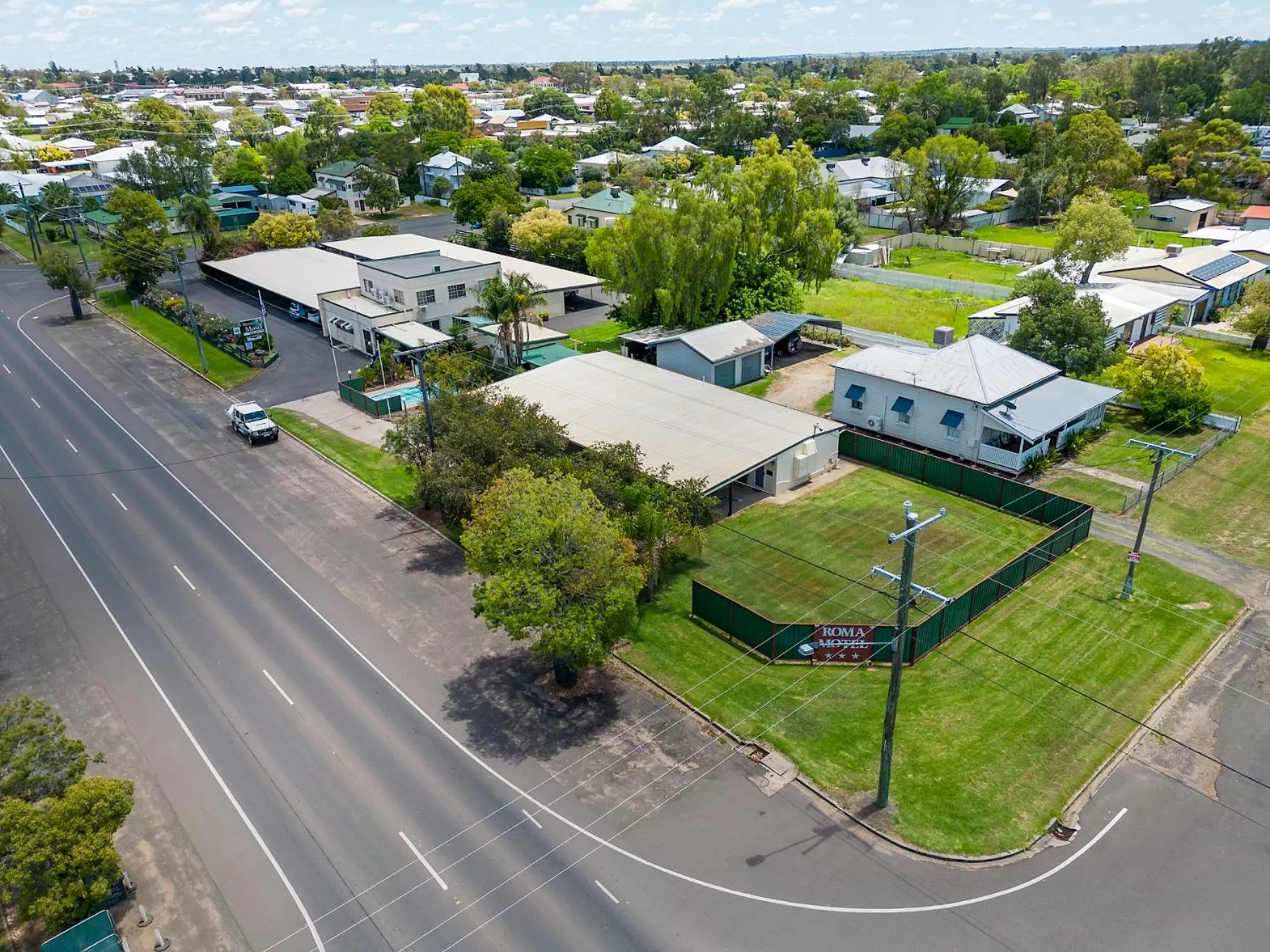 Bird's eye view in Roma Motel