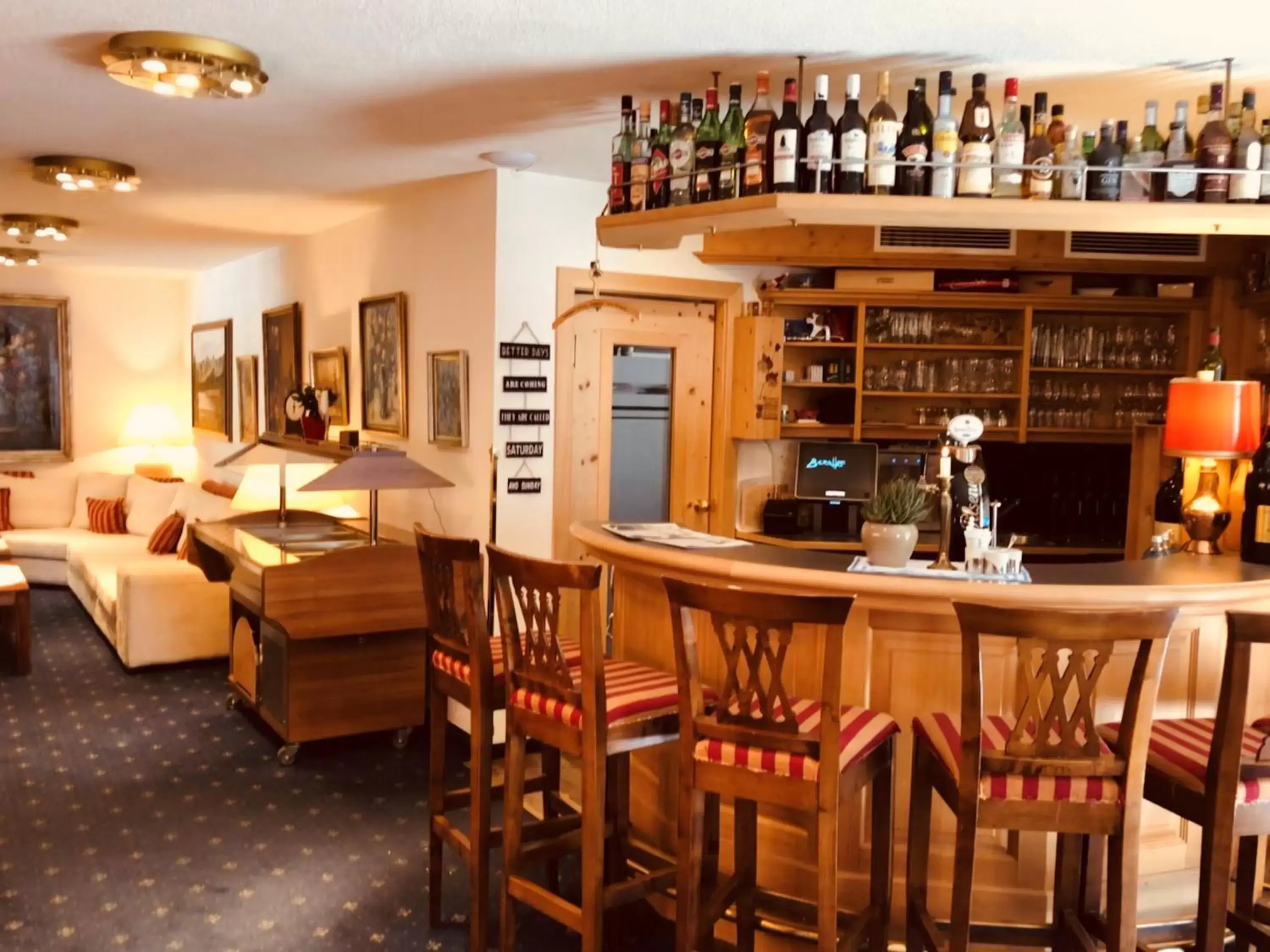 Lounge or bar, Lounge/Bar in Hotel Berghof