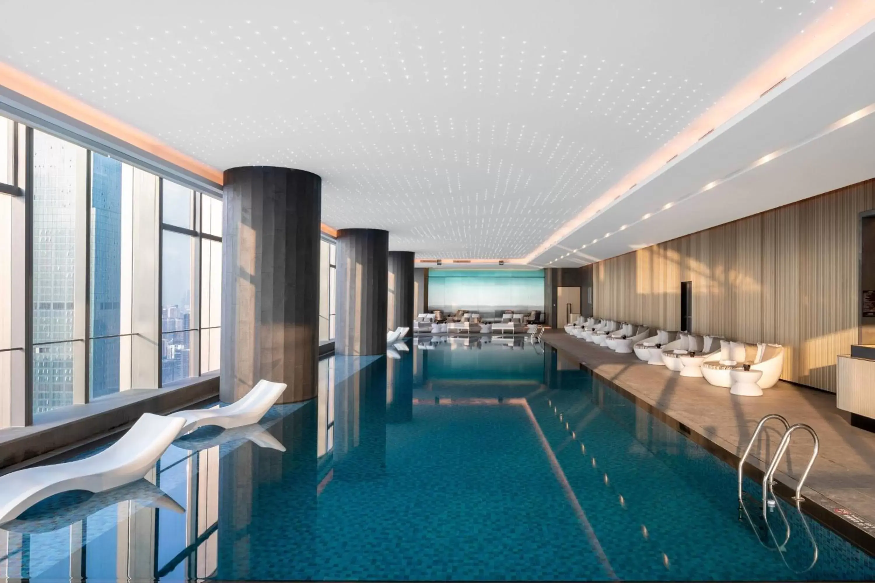 Swimming Pool in Renaissance Shenzhen Bay Hotel