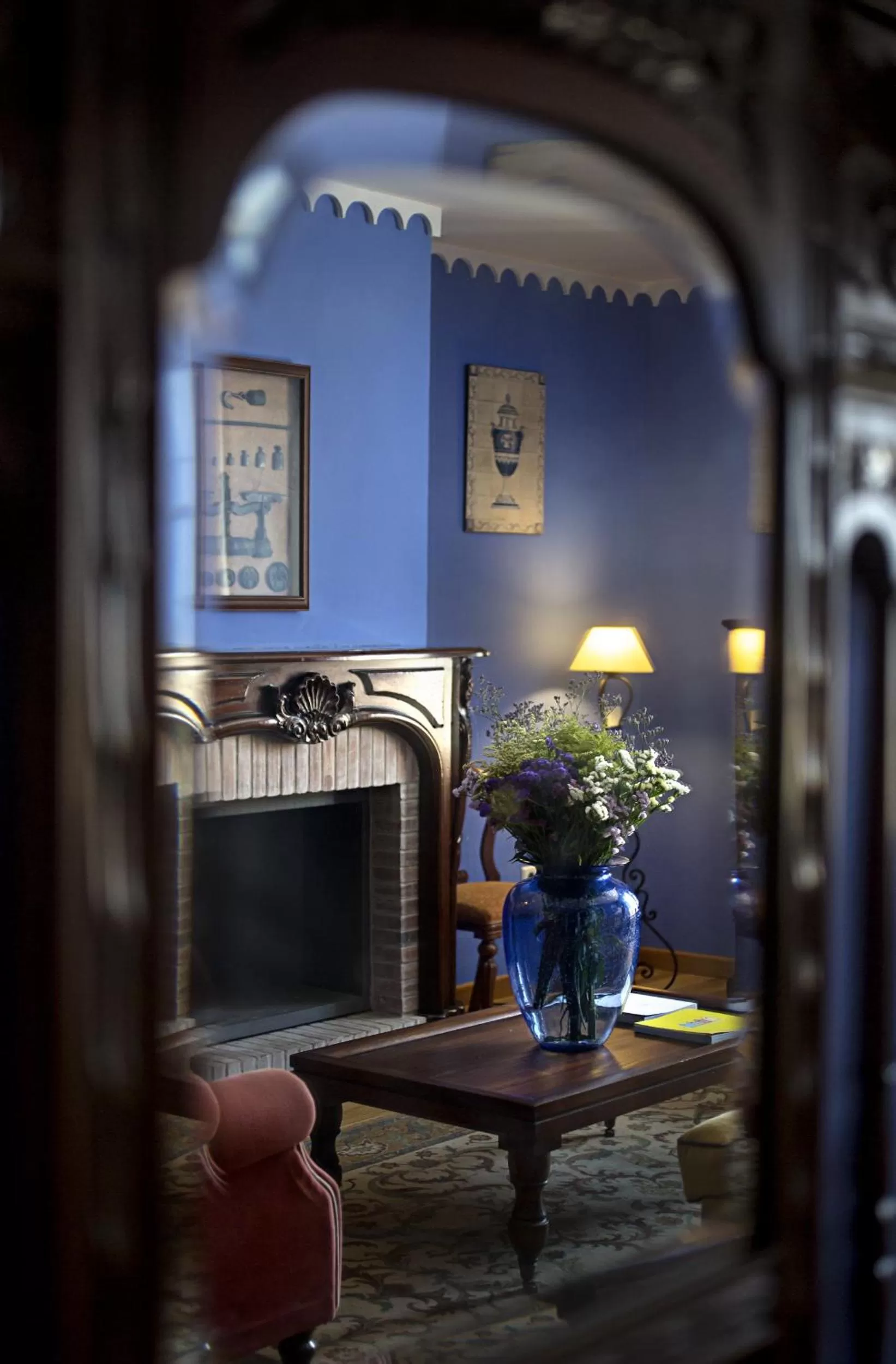 Decorative detail in Hotel Alcázar de la Reina