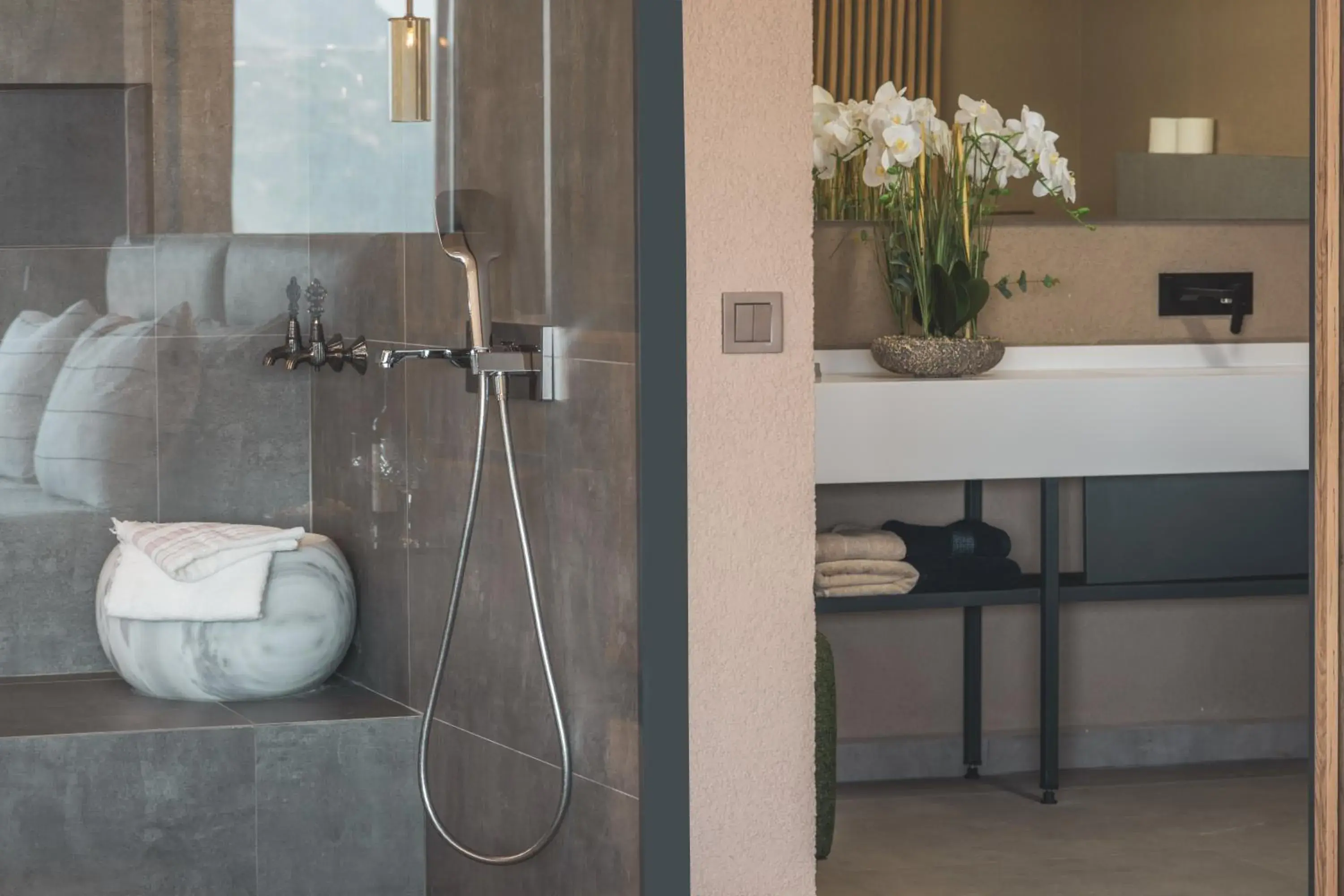 Bathroom in Morina Deluxe Hotel